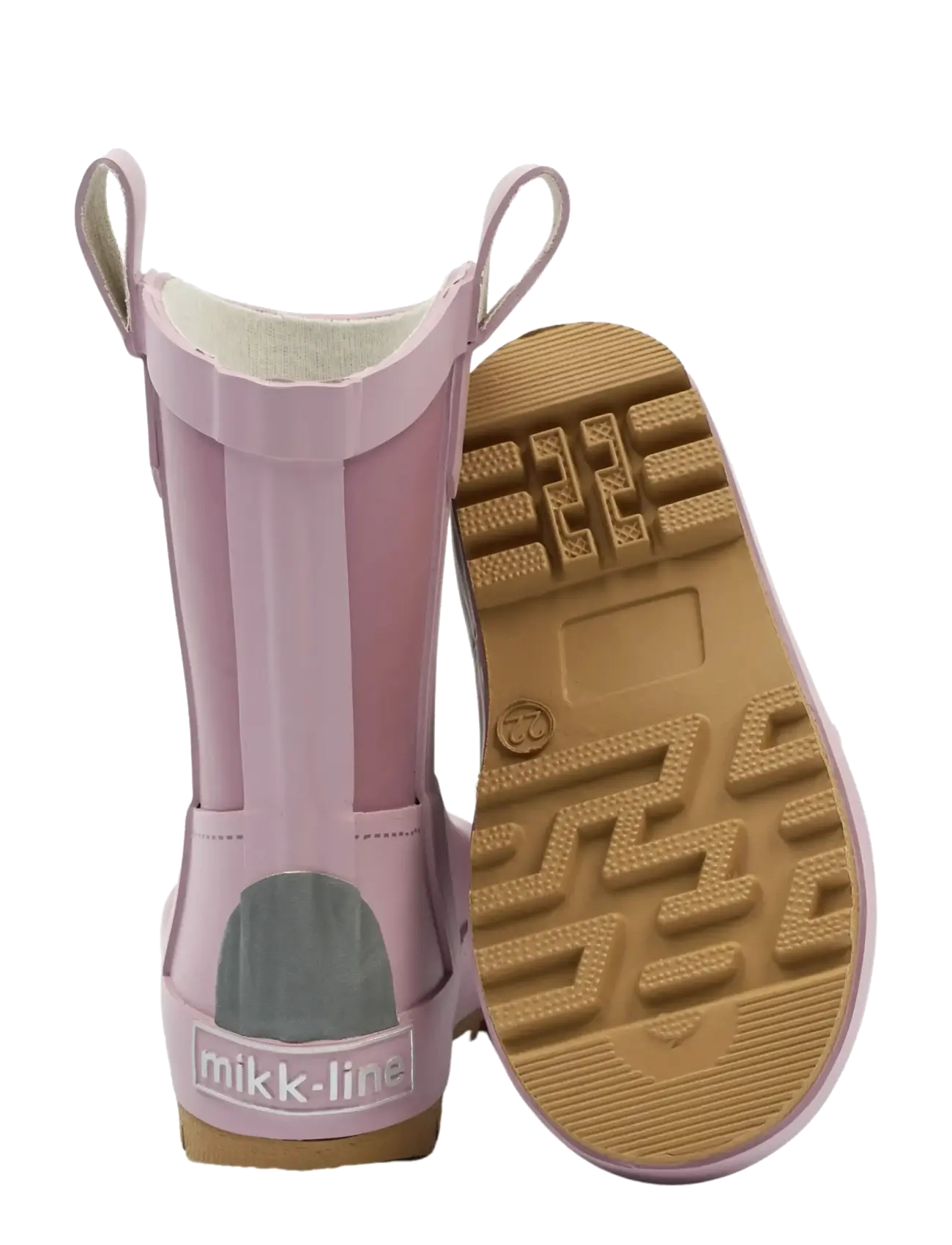 mikk-line - Wellies Cowgirl Boot - vuorittomat kumisaappaat - mauve shadows - 3