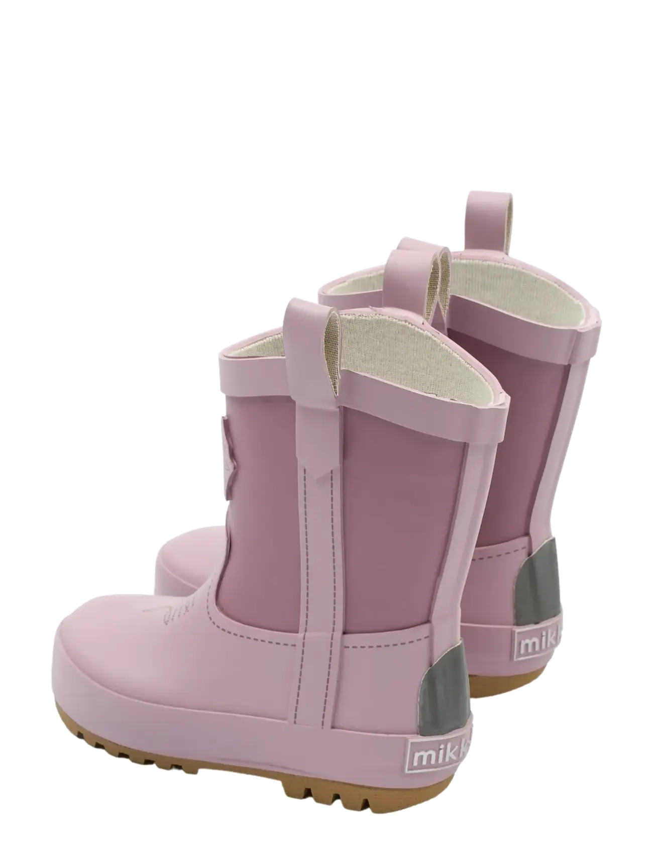mikk-line - Wellies Cowgirl Boot - vuorittomat kumisaappaat - mauve shadows - 4