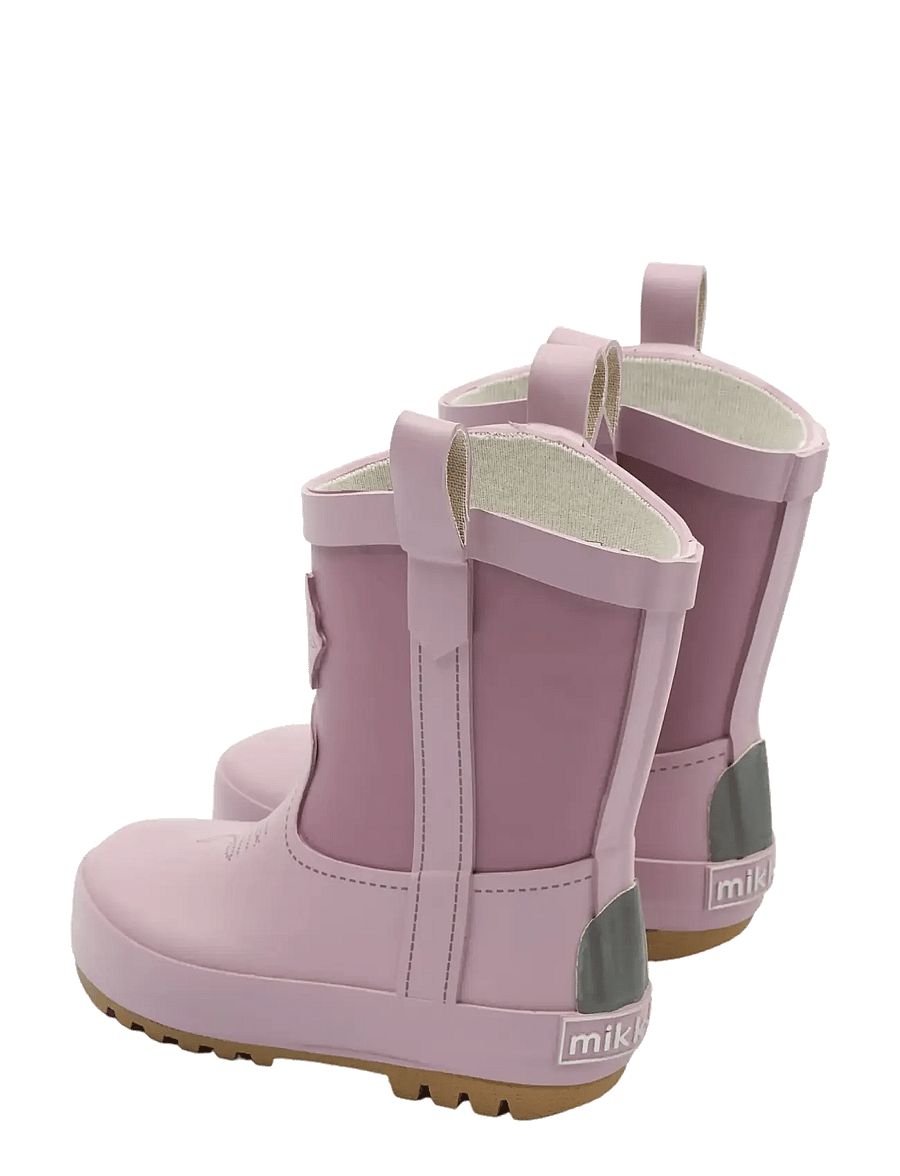 mikk-line - Wellies Cowgirl Boot - vuorittomat kumisaappaat - mauve shadows - 4