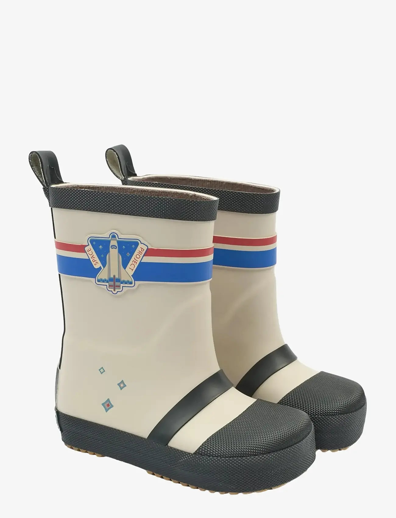 mikk-line - Wellies Astronaut - Barefoot - gummistøvler uden for - oyster gray - 0