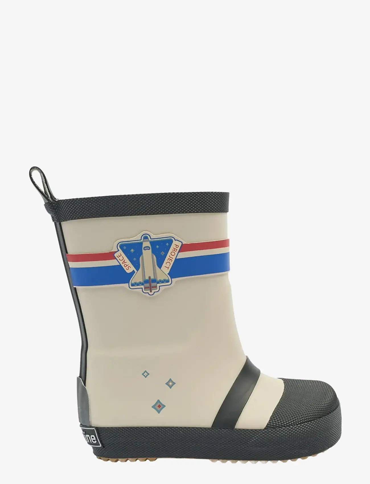 mikk-line - Wellies Astronaut - Barefoot - gummistøvler uden for - oyster gray - 1