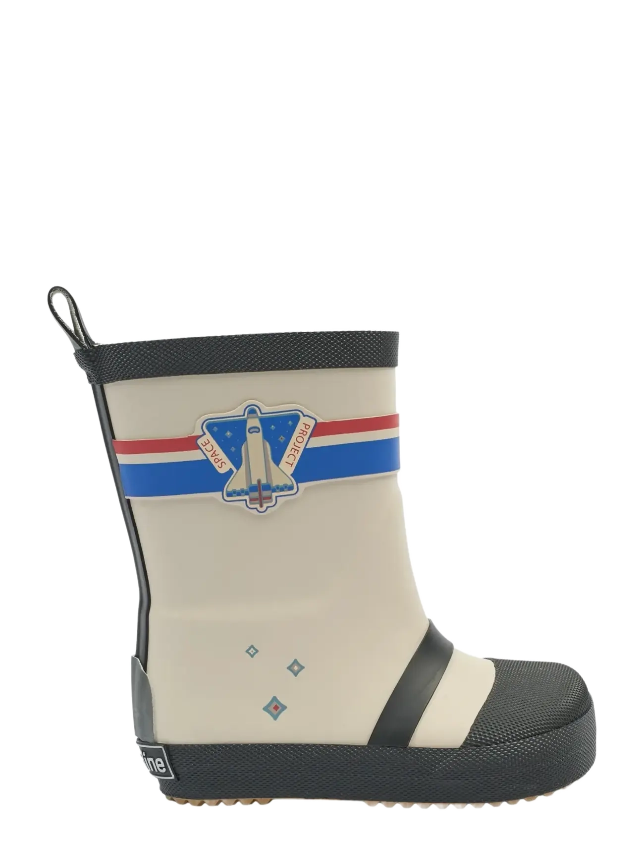 mikk-line - Wellies Astronaut - Barefoot - rubberlaarzen zonder voering - oyster gray - 1