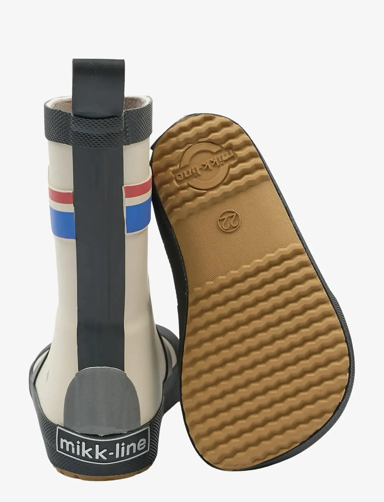 mikk-line - Wellies Astronaut - Barefoot - gummistøvler uden for - oyster gray - 2