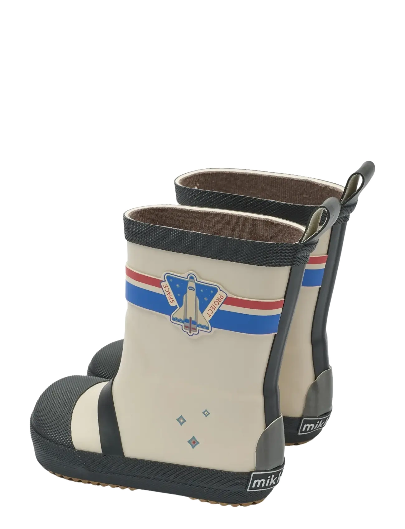 mikk-line - Wellies Astronaut - Barefoot - rubberlaarzen zonder voering - oyster gray - 3