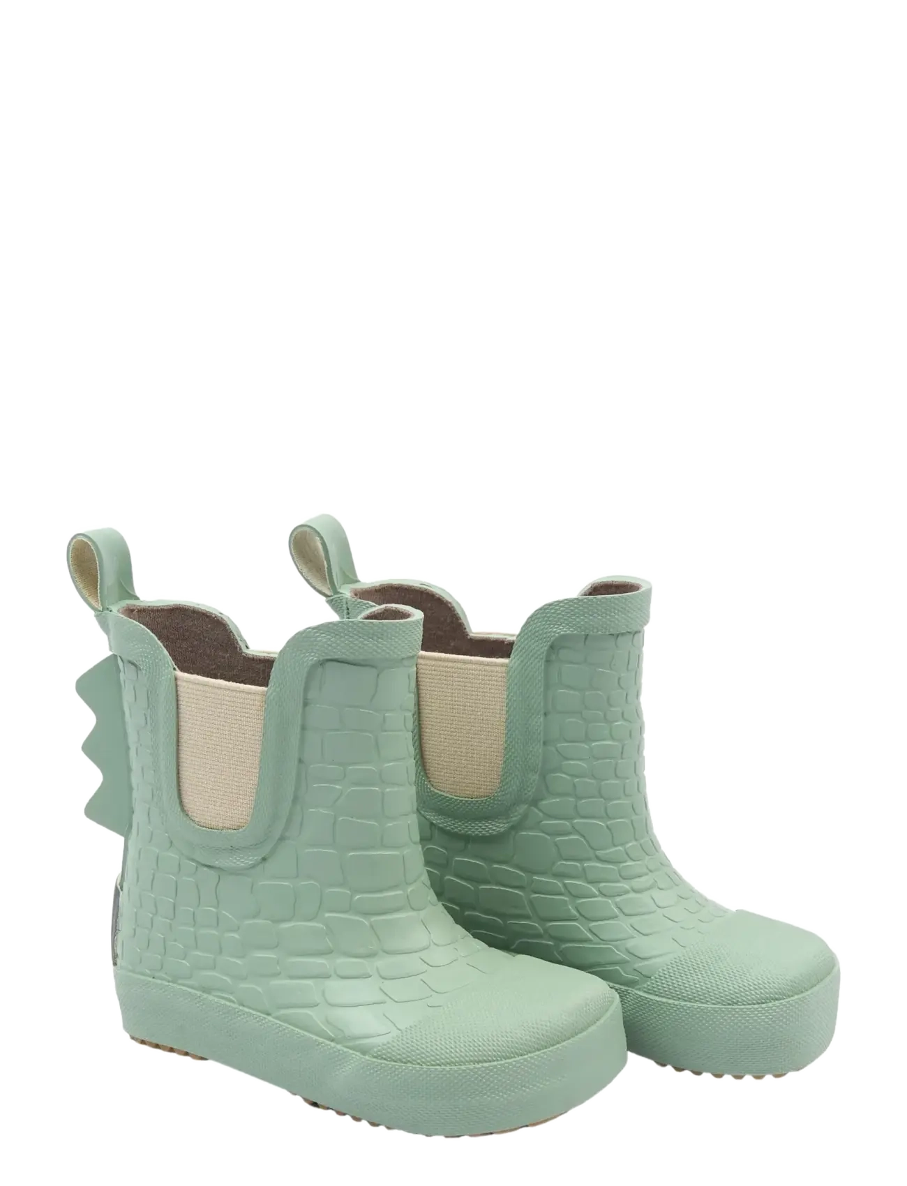 mikk-line Wellies Short - 3D Dino - Skor - GREEN MILIEU / green