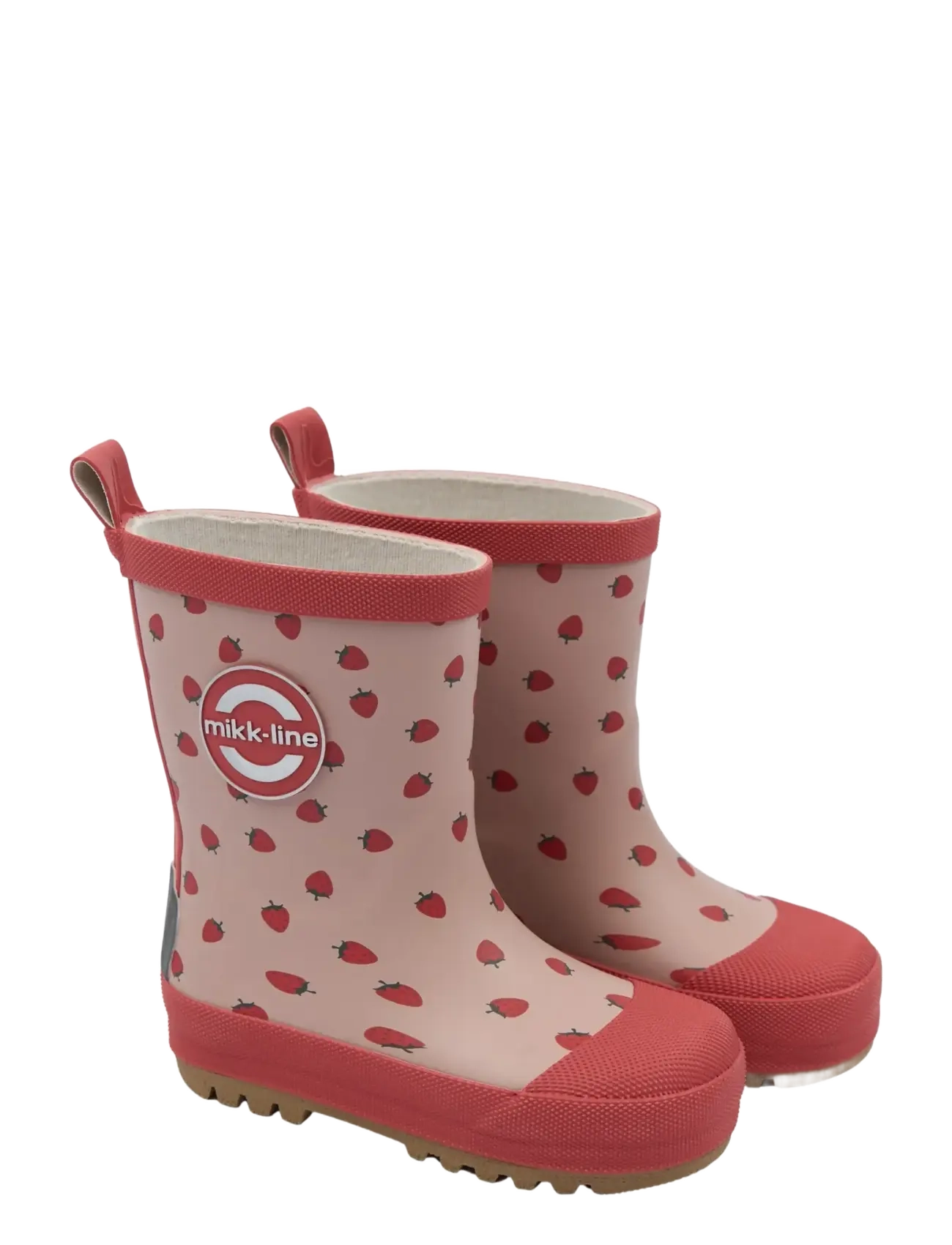 mikk-line Wellies AOP - Kummisaapad - STRAWBERRY AOP / red