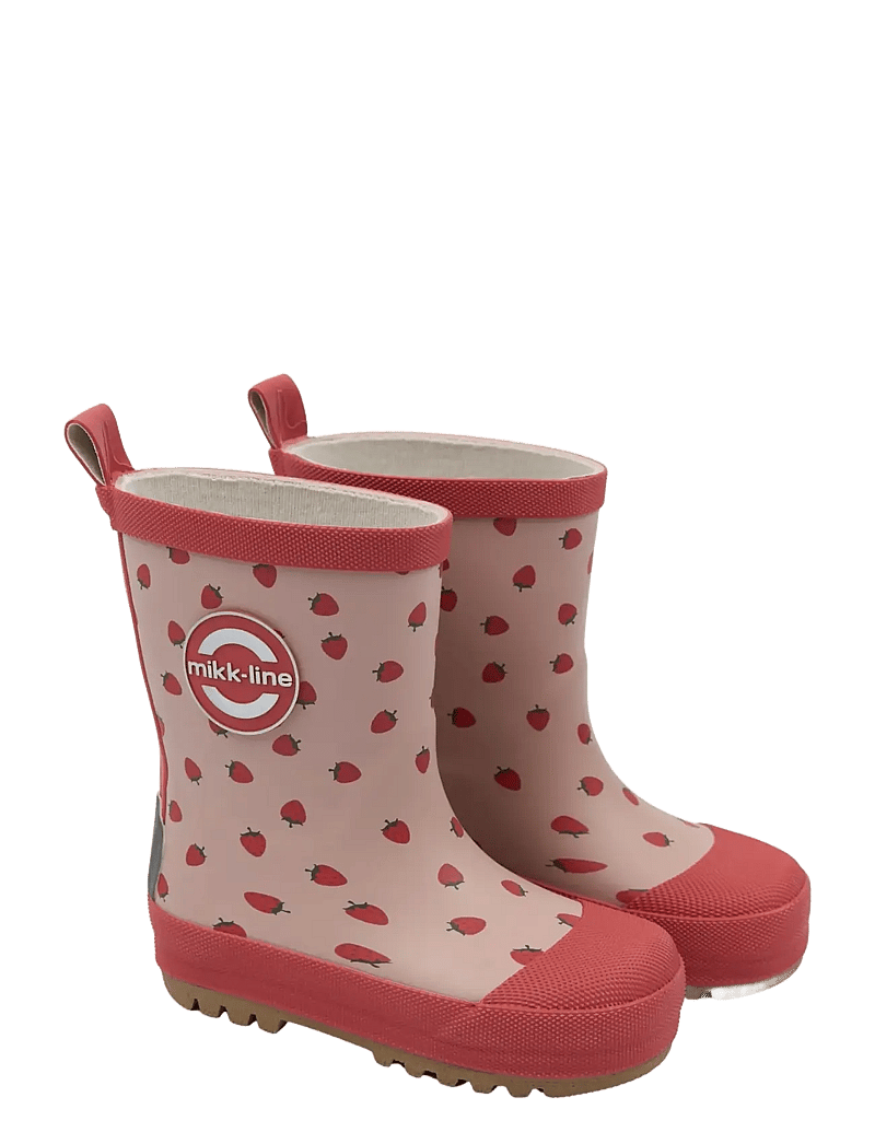 mikk-line - Wellies AOP - ungefütterte gummistiefel - strawberry aop - 1