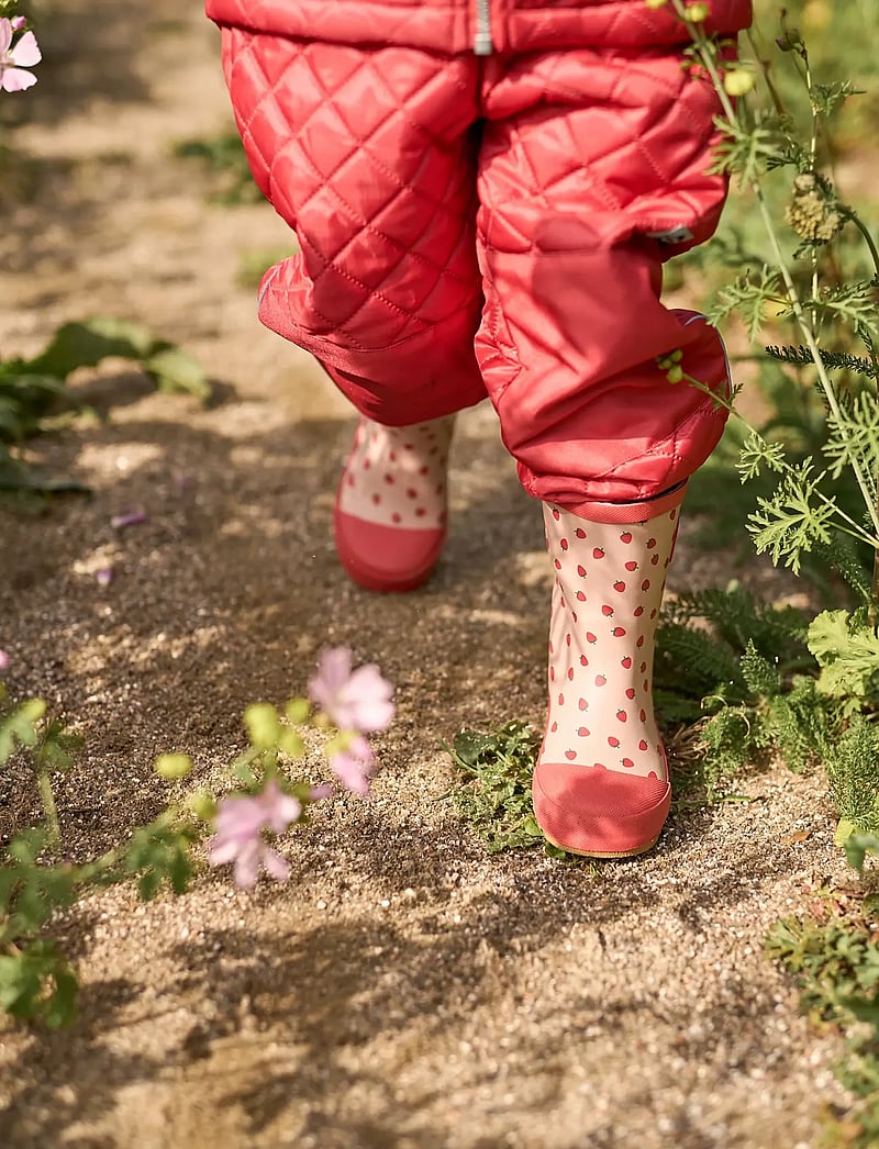 mikk-line - Wellies AOP - ungefütterte gummistiefel - strawberry aop - 5