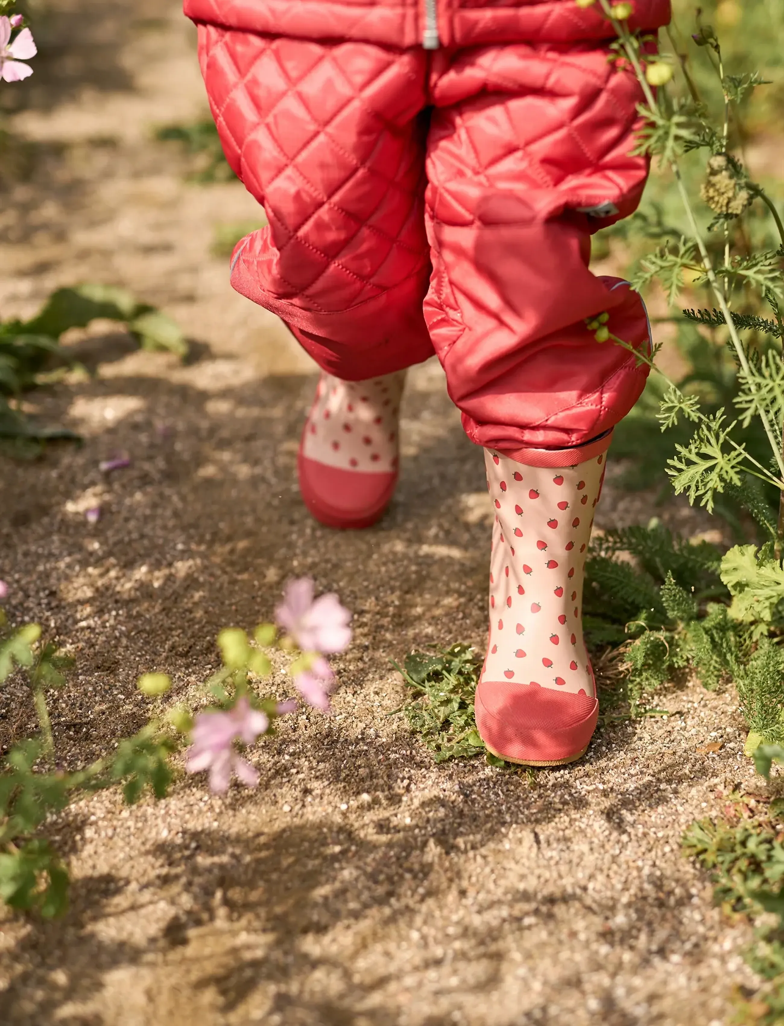 mikk-line - Wellies AOP - gummistøvler uden for - strawberry aop - 5