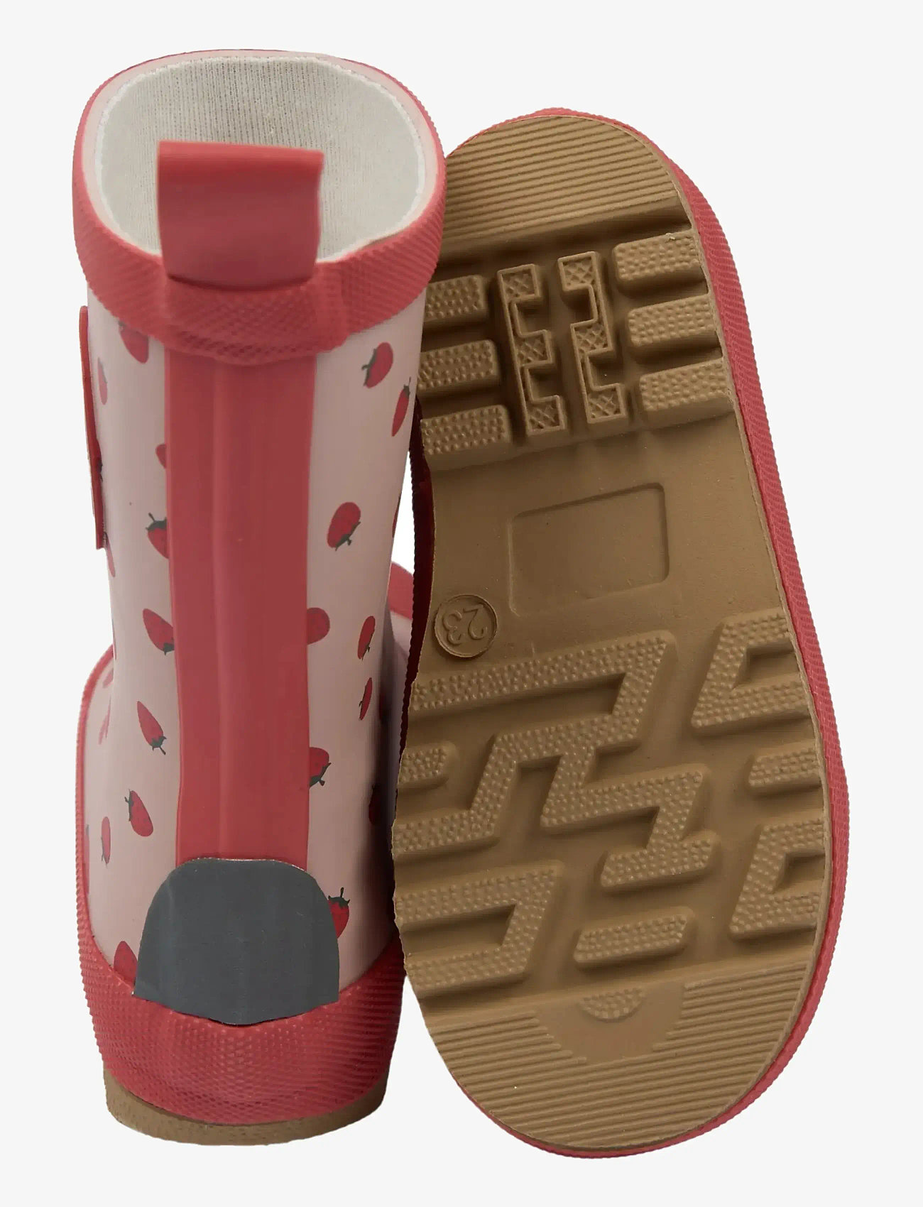 mikk-line - Wellies AOP - gummistøvler uden for - strawberry aop - 3