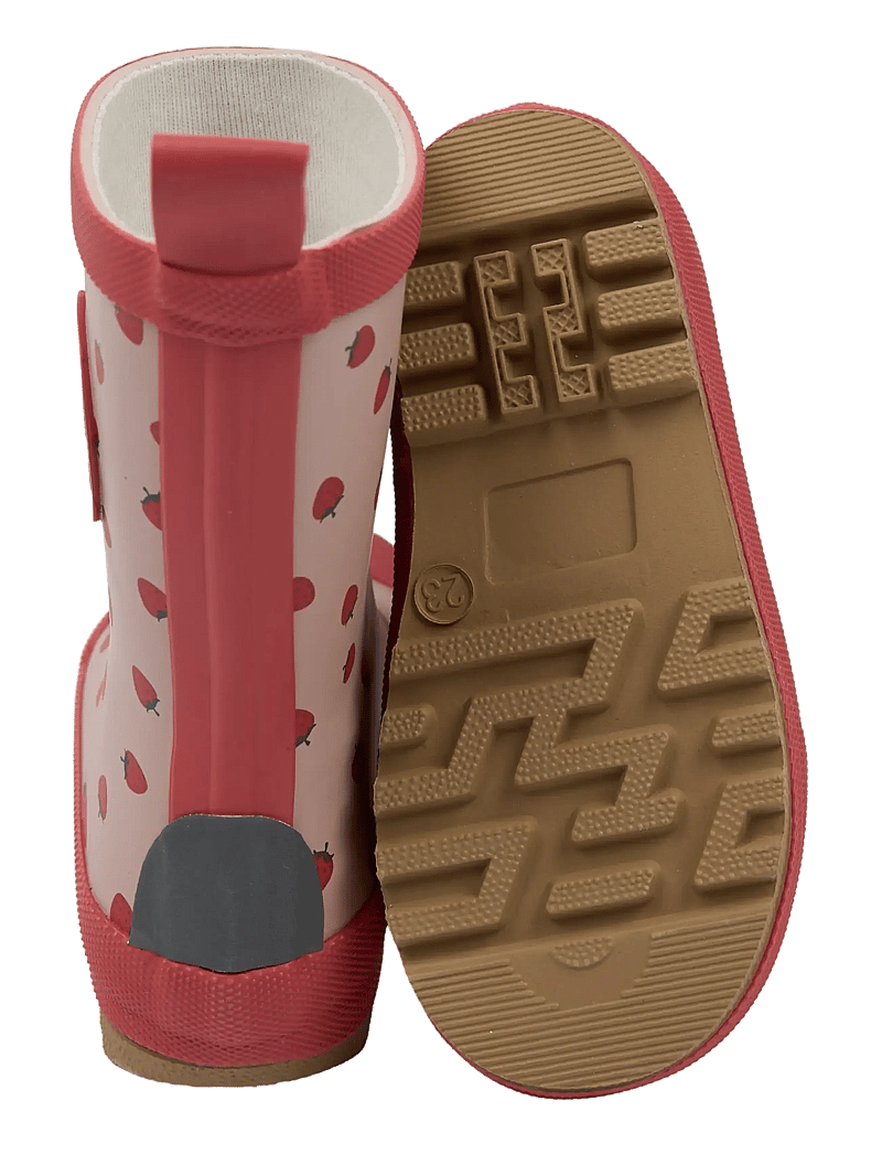 mikk-line - Wellies AOP - ungefütterte gummistiefel - strawberry aop - 3