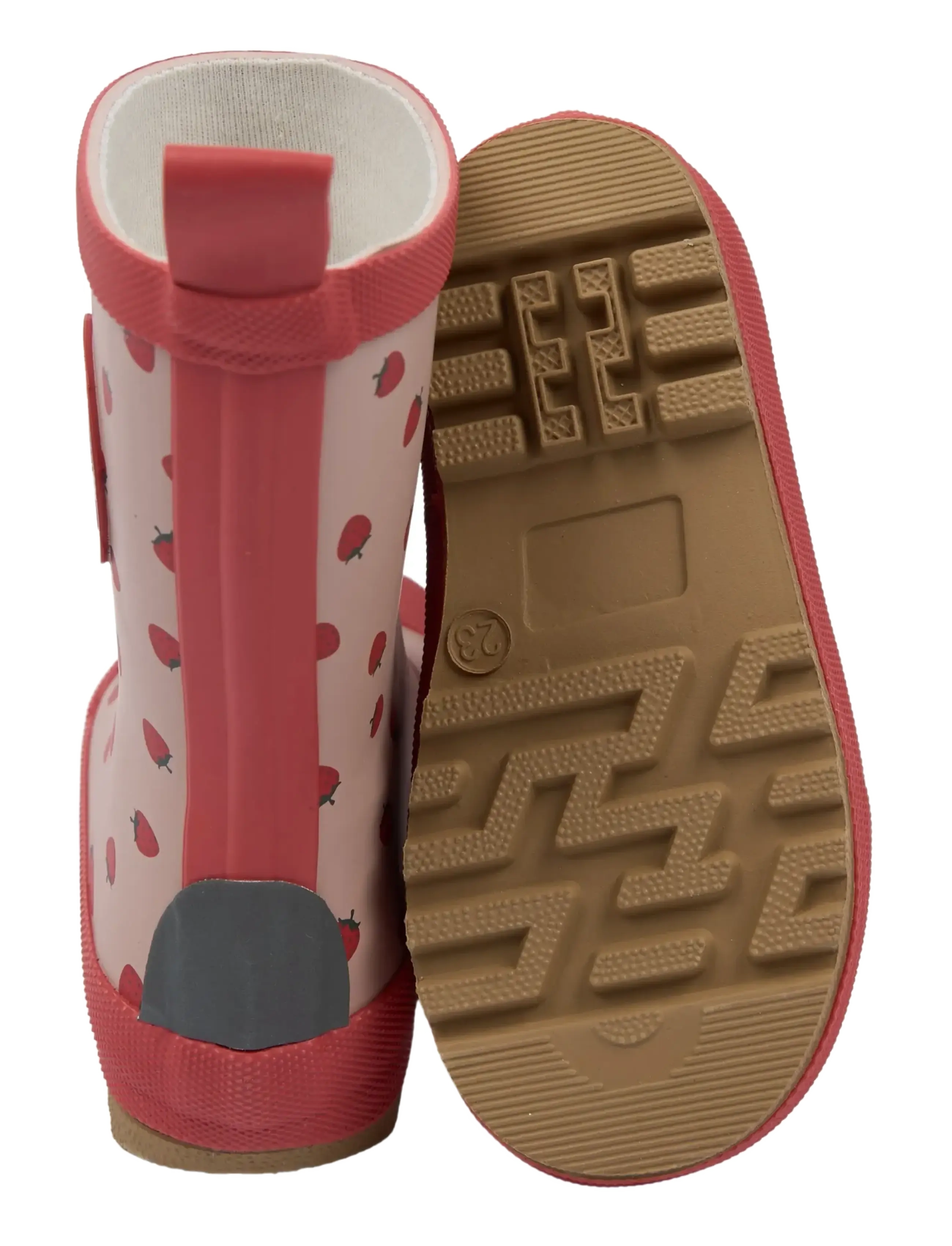 mikk-line - Wellies AOP - gummistøvler uden for - strawberry aop - 3