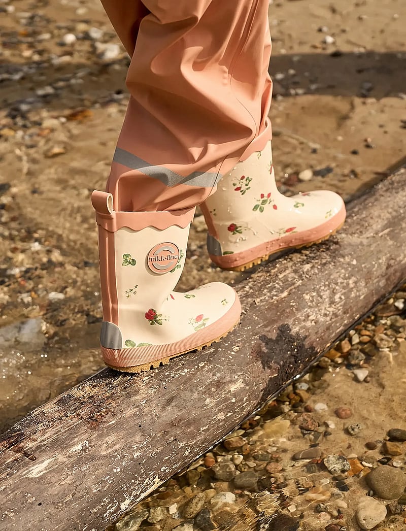 mikk-line - Wellies AOP - les bottes non doublées en caoutchouc - strawberry aop - 0