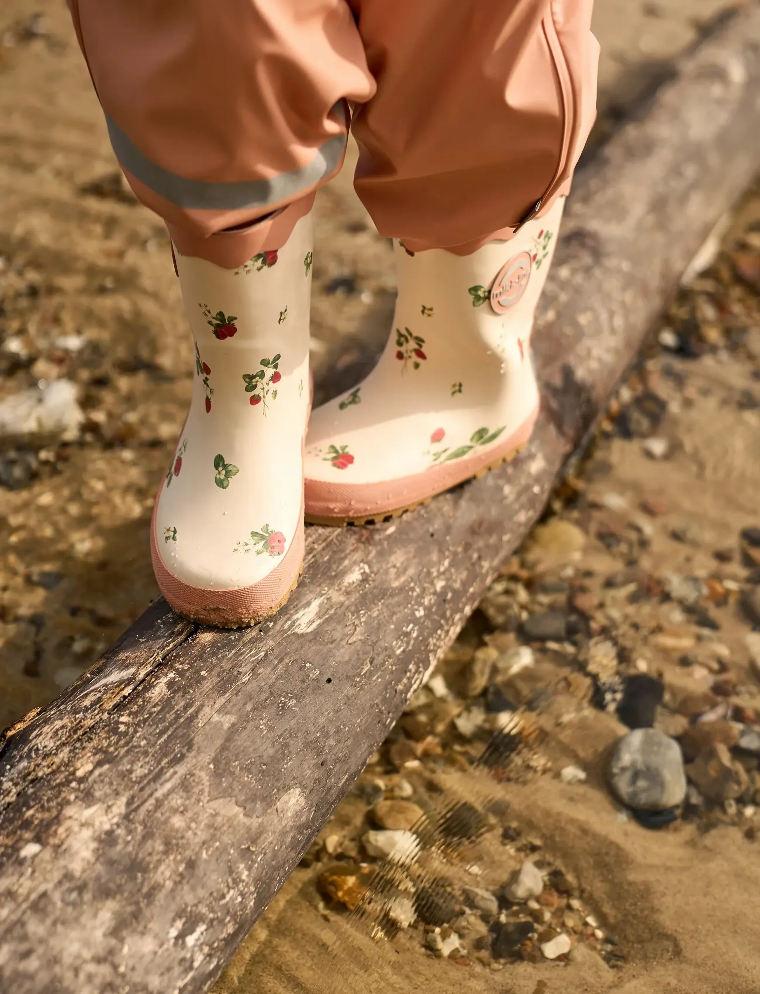 mikk-line - Wellies AOP - ungefütterte gummistiefel - strawberry aop - 5
