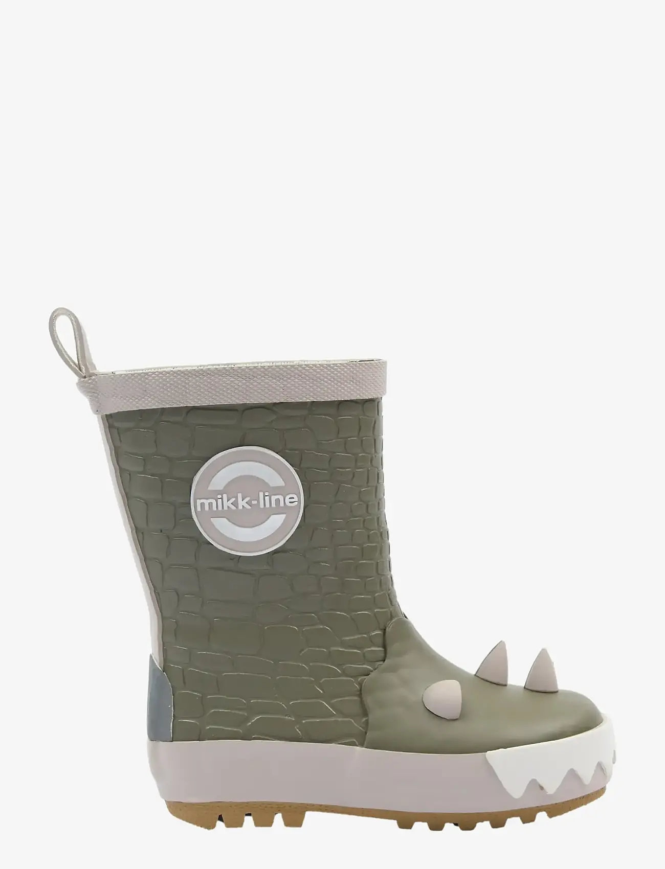 mikk-line - Wellies 3D Dragon - gummistøvler uden for - dusty olive - 2