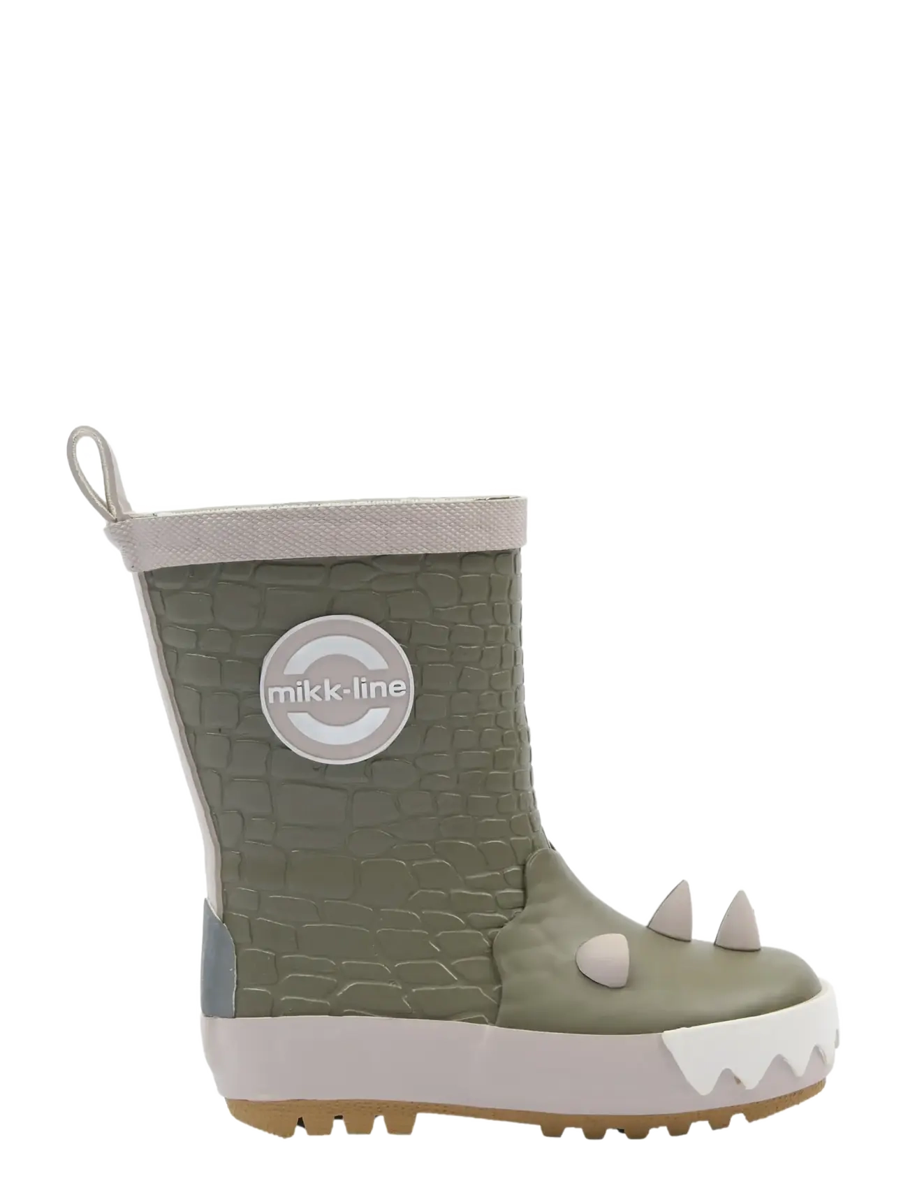 mikk-line - Wellies 3D Dragon - rubberlaarzen zonder voering - dusty olive - 2