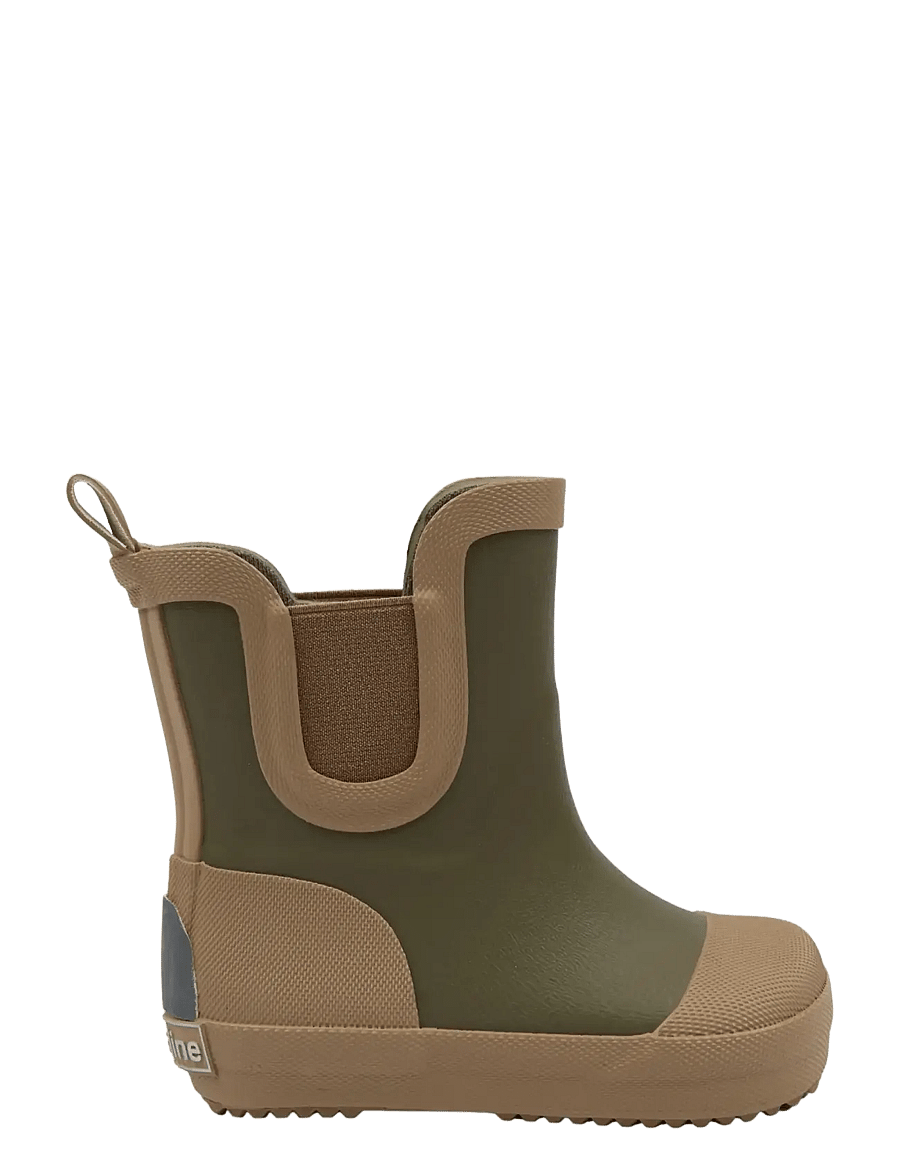 mikk-line - Wellies Short - Barefoot - voodrita kummikud - dusty olive - 2