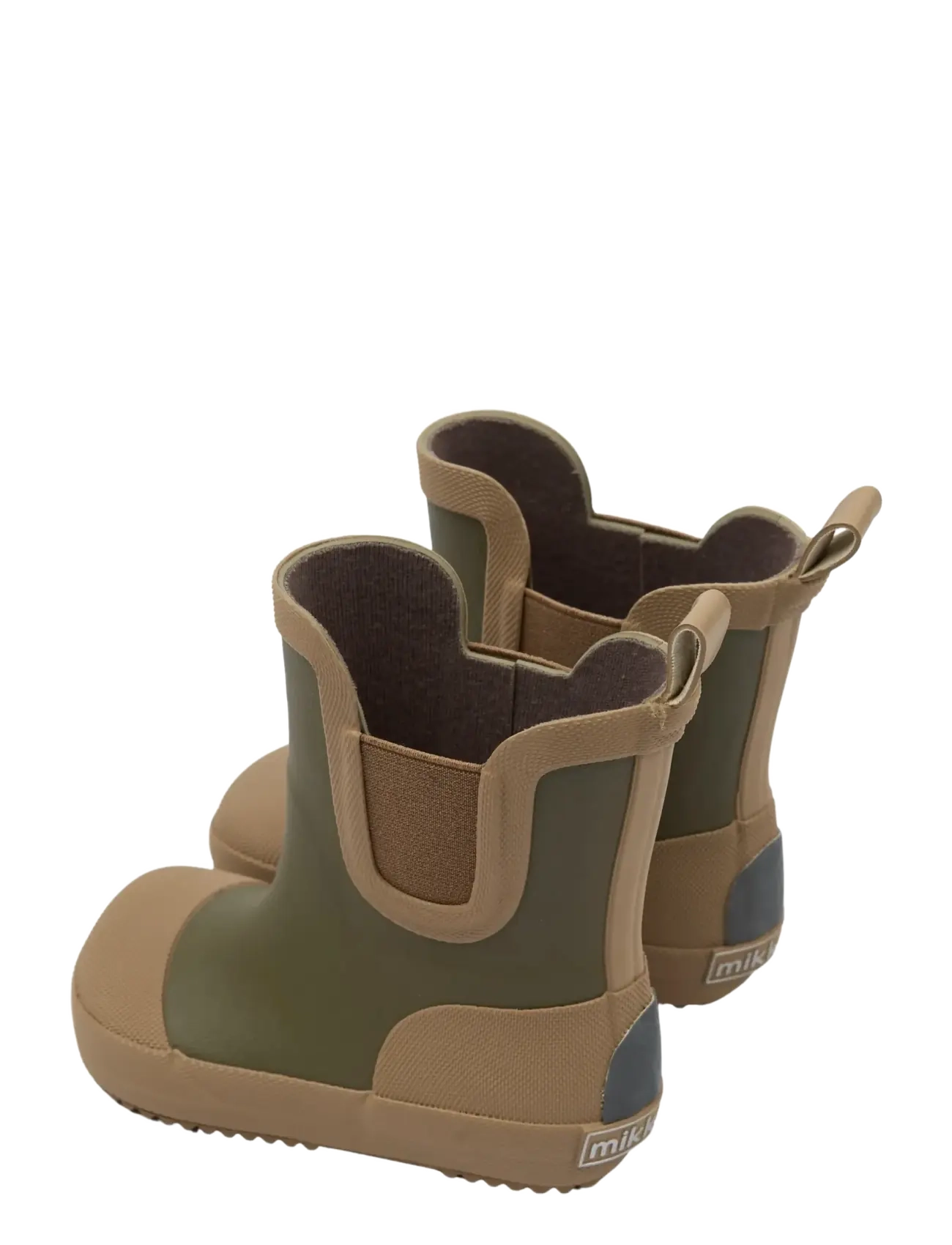 mikk-line - Wellies Short - Barefoot - gumowce nieocieplane - dusty olive - 4