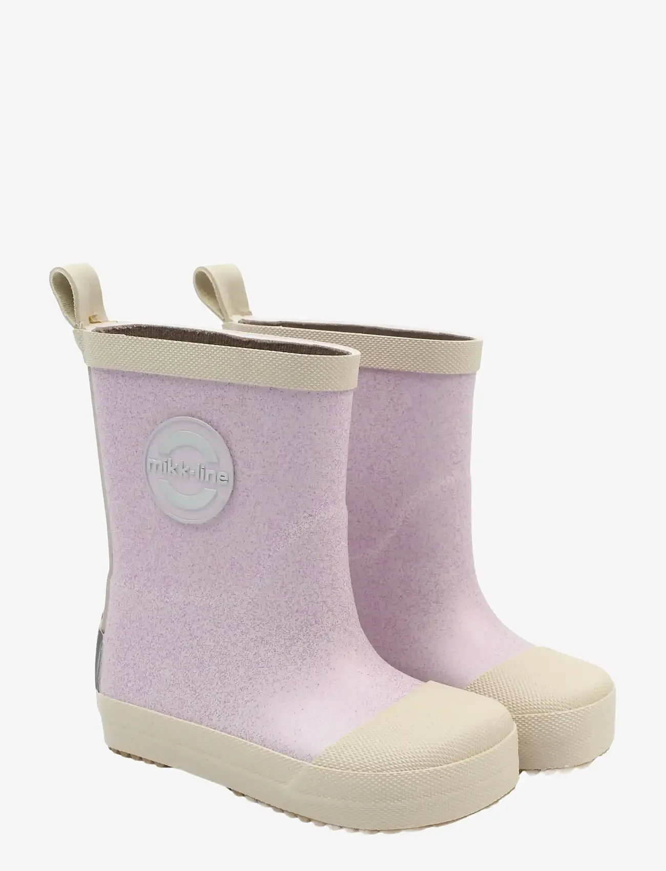 mikk-line - Wellies Glitter - Barefoot - unlined rubberboots - thistle - 0