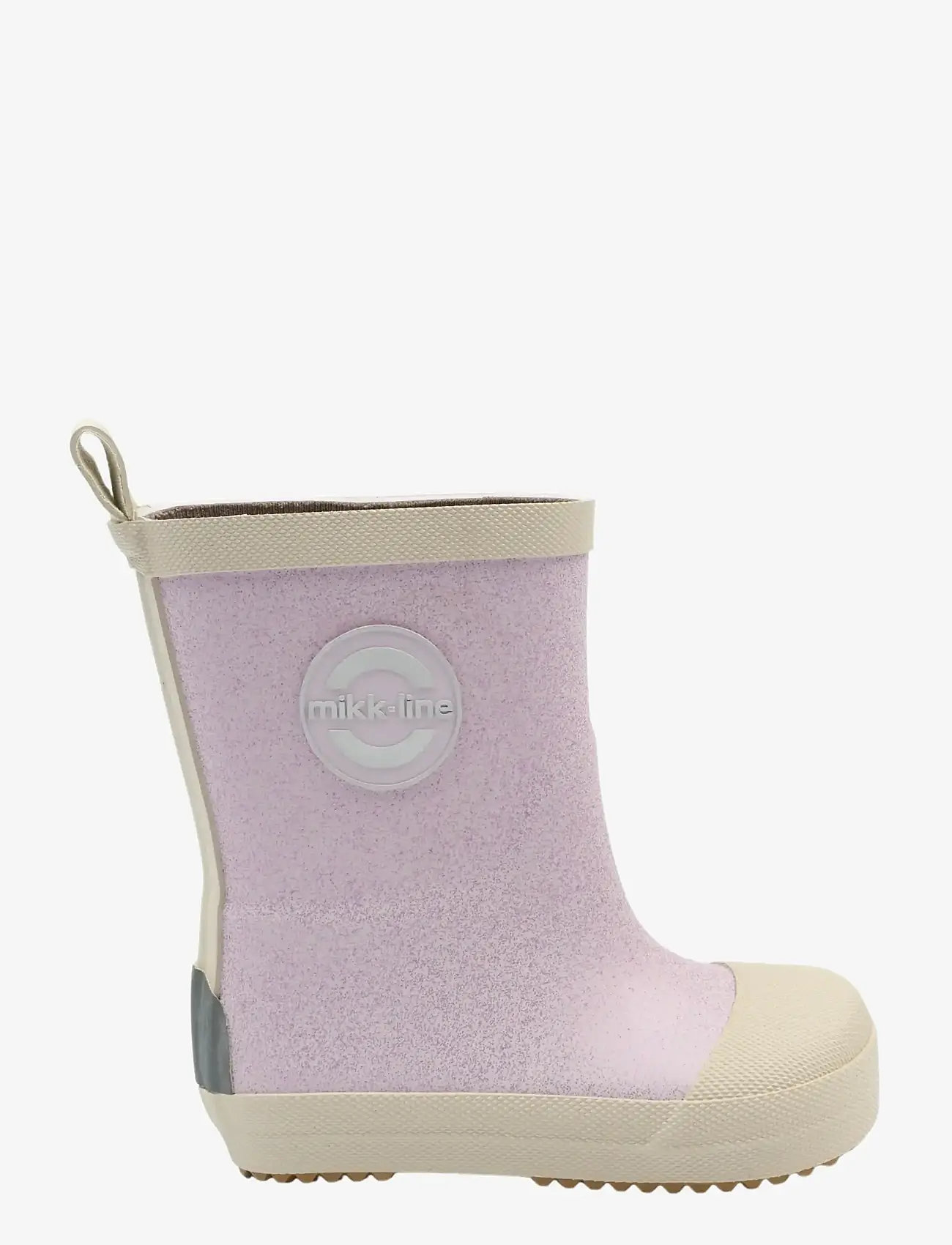 mikk-line - Wellies Glitter - Barefoot - unlined rubberboots - thistle - 1