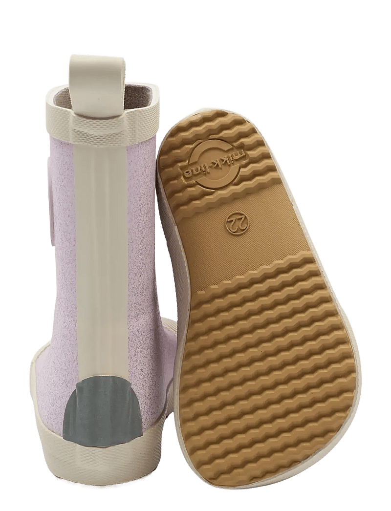 mikk-line - Wellies Glitter - Barefoot - gummistøvler uden for - thistle - 2