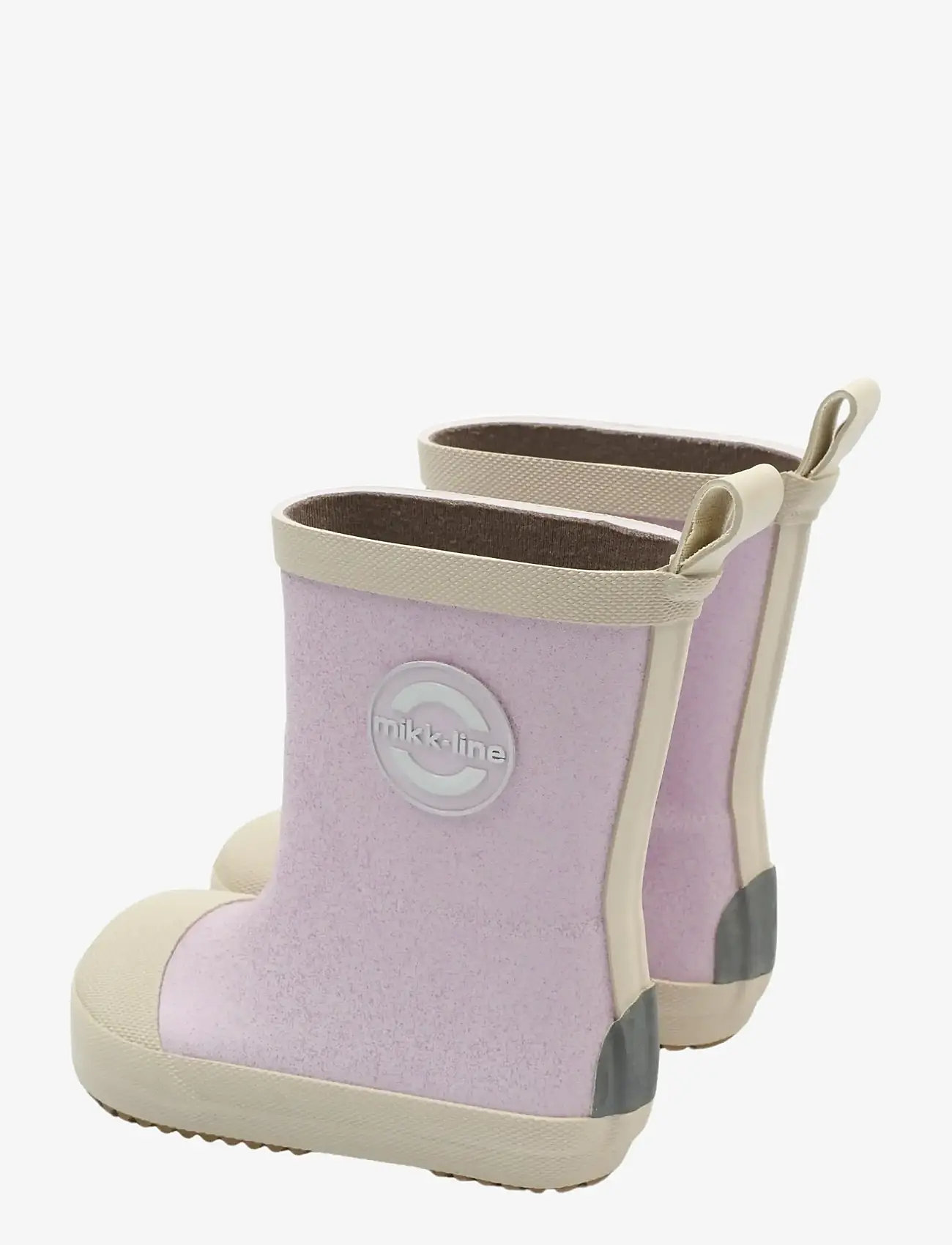 mikk-line - Wellies Glitter - Barefoot - unlined rubberboots - thistle - 3