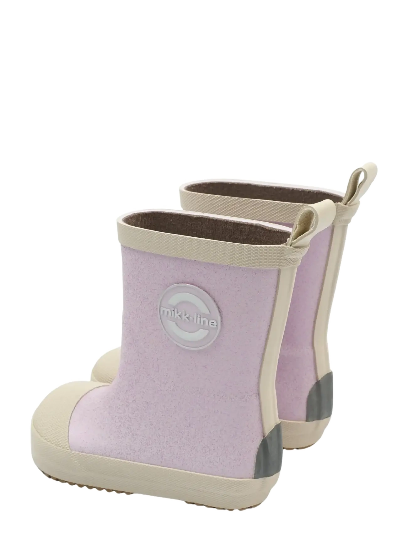 mikk-line - Wellies Glitter - Barefoot - ungefütterte gummistiefel - thistle - 3