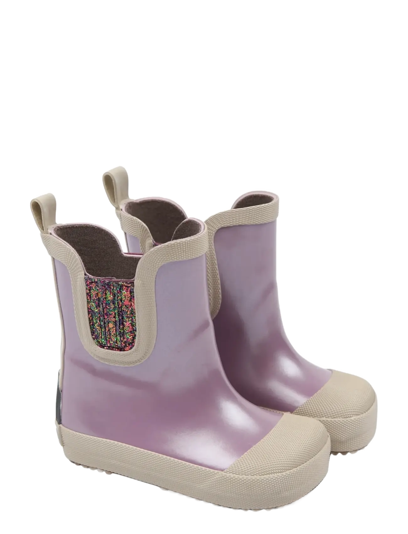 mikk-line Wellies Short Metallic - Barefoot - Sko - MAUVE SHADOWS / pink/rose