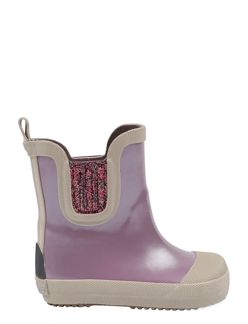 mikk-line - Wellies Short Metallic - Barefoot - gummistøvler uden for - mauve shadows - 1