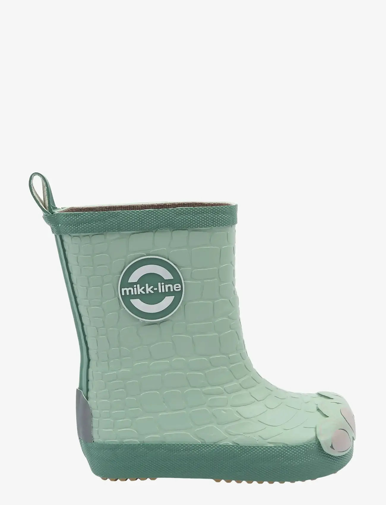 mikk-line - Wellies Dragon - Barefoot - ungefütterte gummistiefel - green milieu - 1