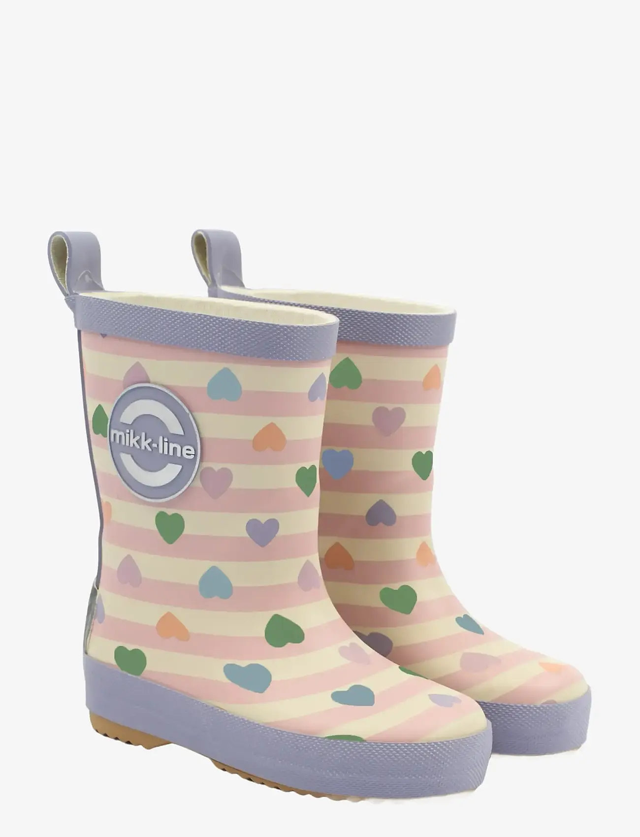 mikk-line - Wellies - rubberlaarzen zonder voering - magic heart aop - 1