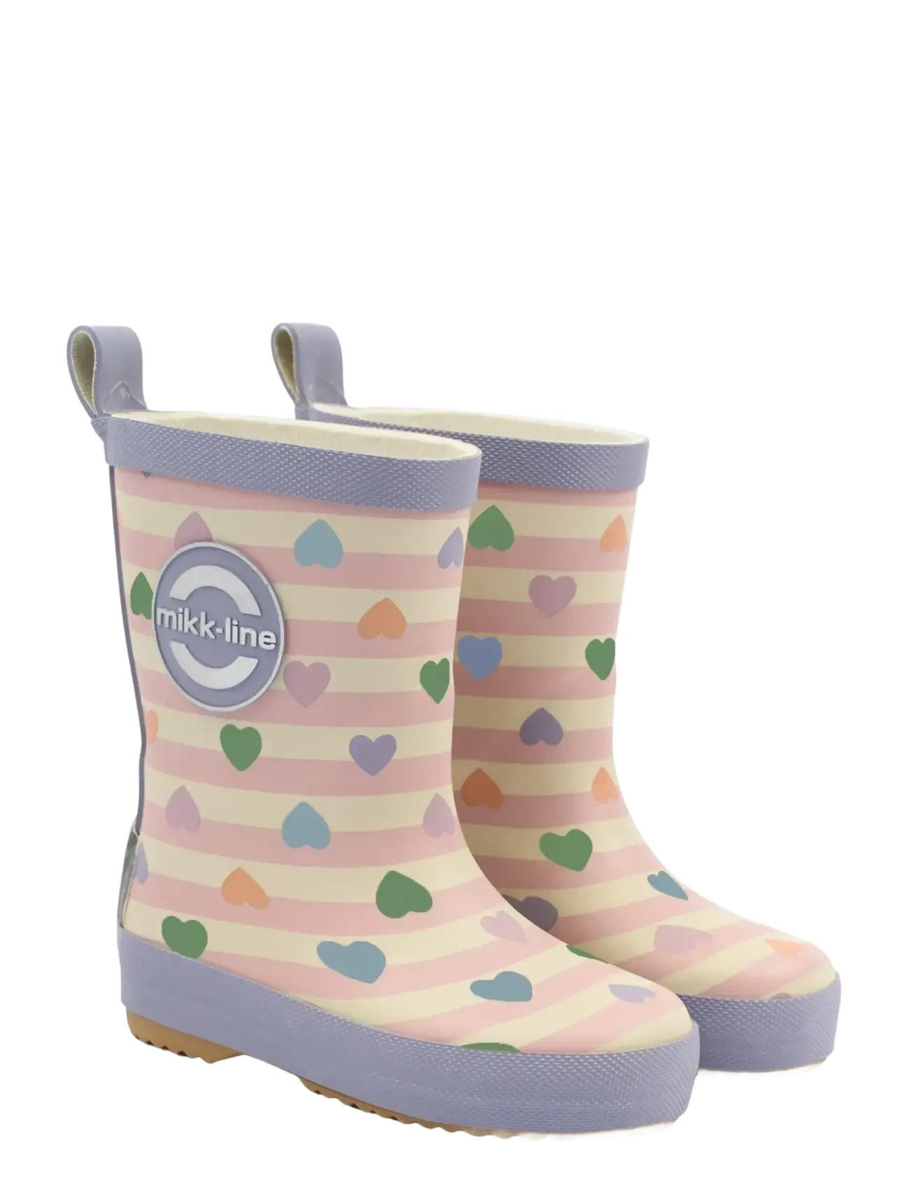 mikk-line Wellies - Kinder 23-34 - MAGIC HEART AOP / multi