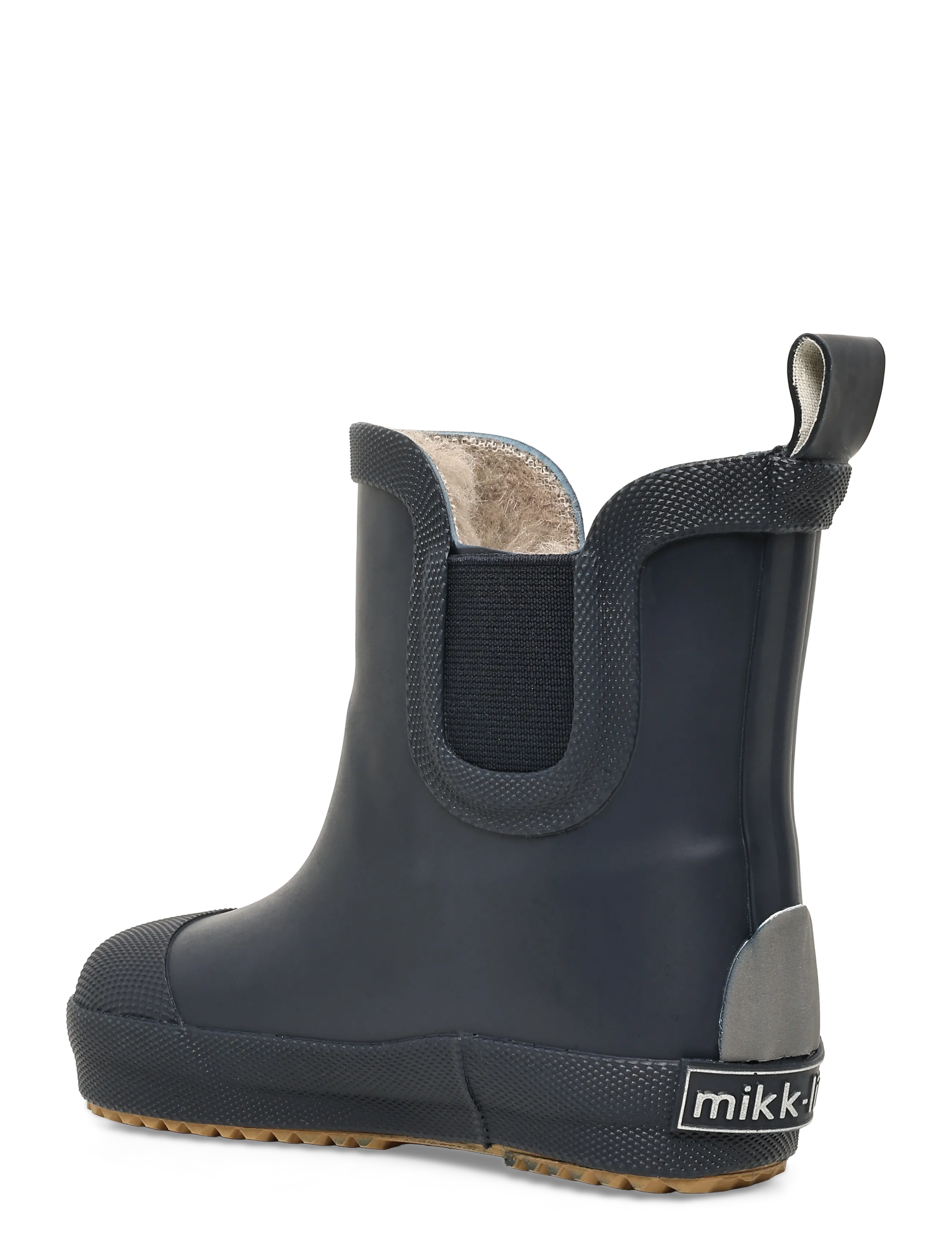 mikk-line - Wellies Winter Short - Barefoot - fodrade gummistövlar - blue nights - 1
