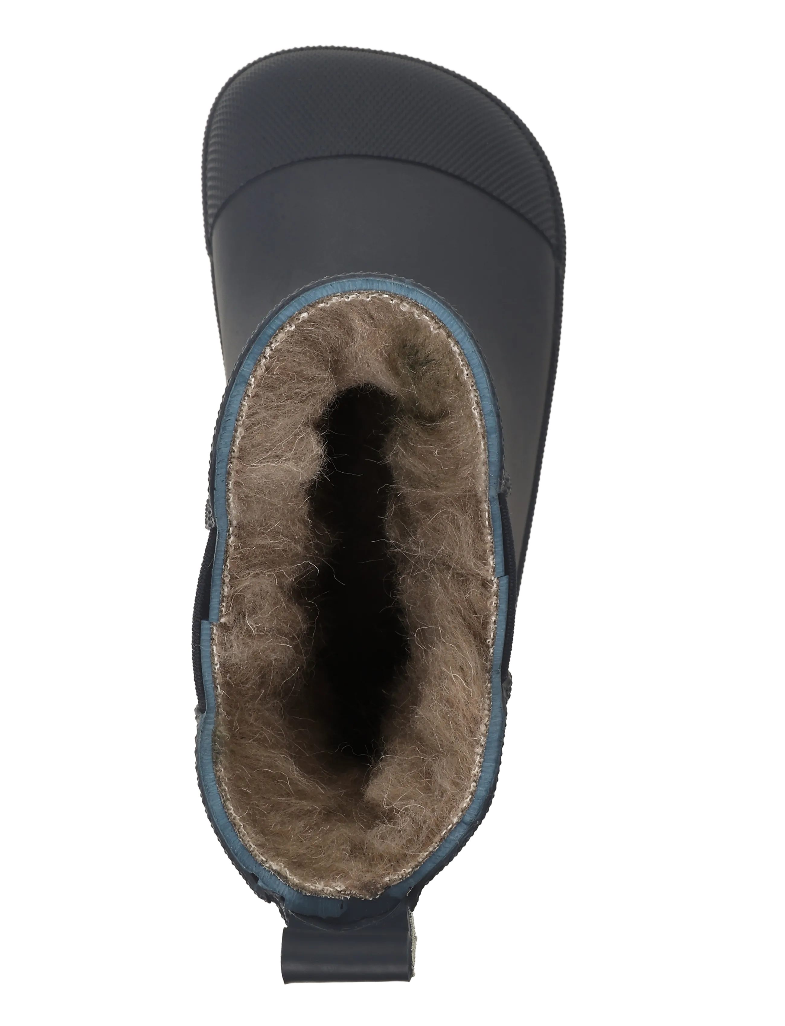mikk-line - Wellies Winter Short - Barefoot - fodrade gummistövlar - blue nights - 3