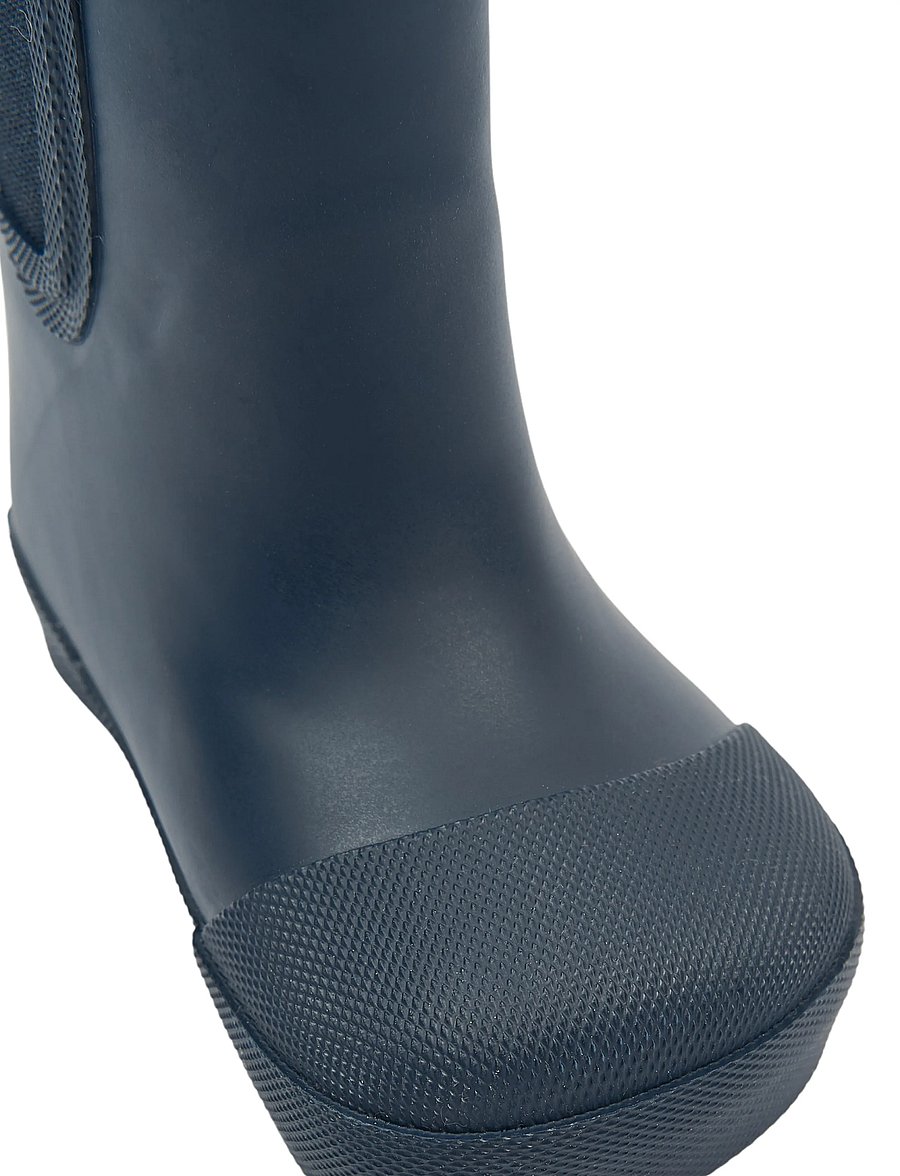 mikk-line - Wellies Winter Short - Barefoot - gummistøvler med for - blue nights - 5