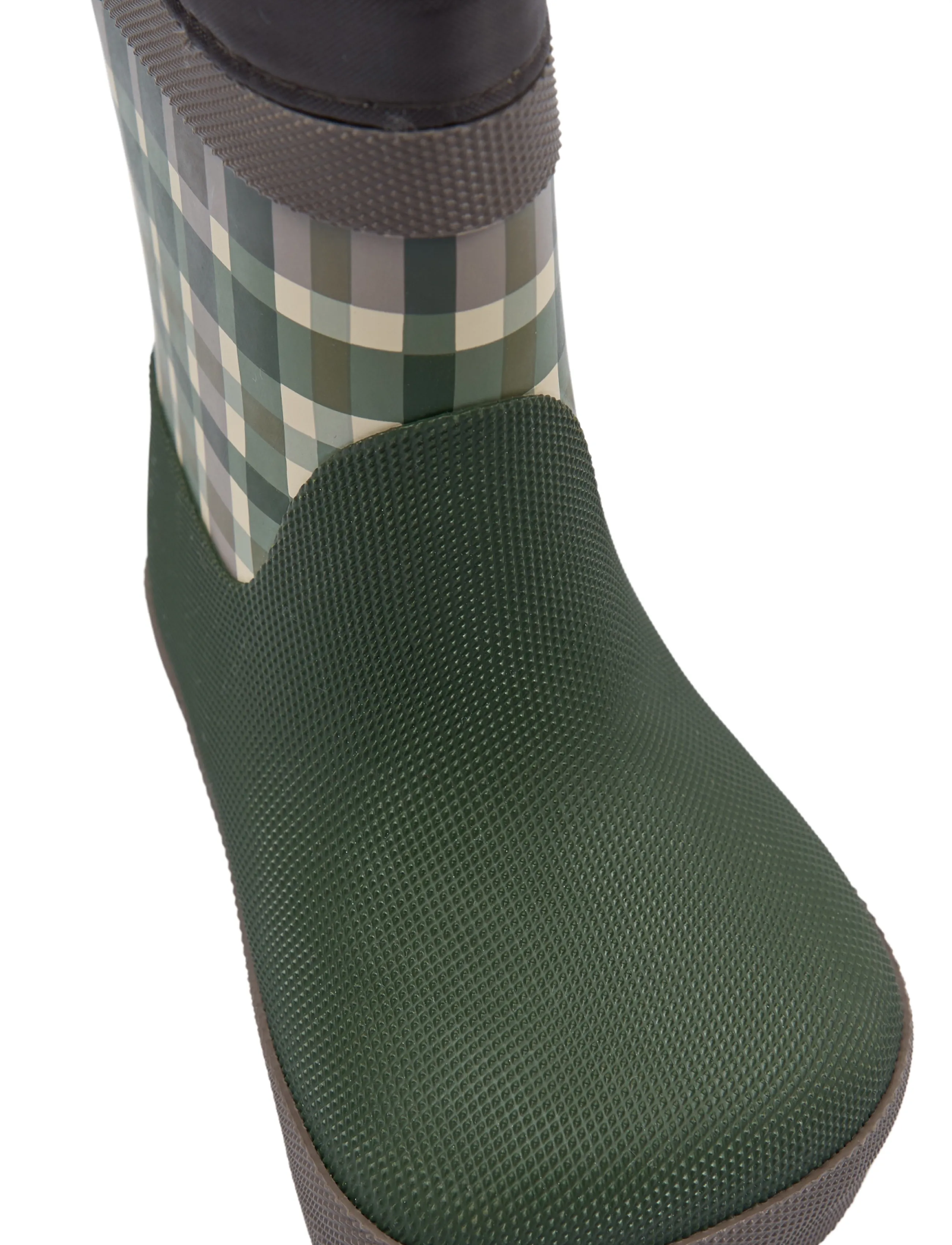 mikk-line - Wellies Winter Merged - Barefoot - voodriga kummikud - check aop - 5