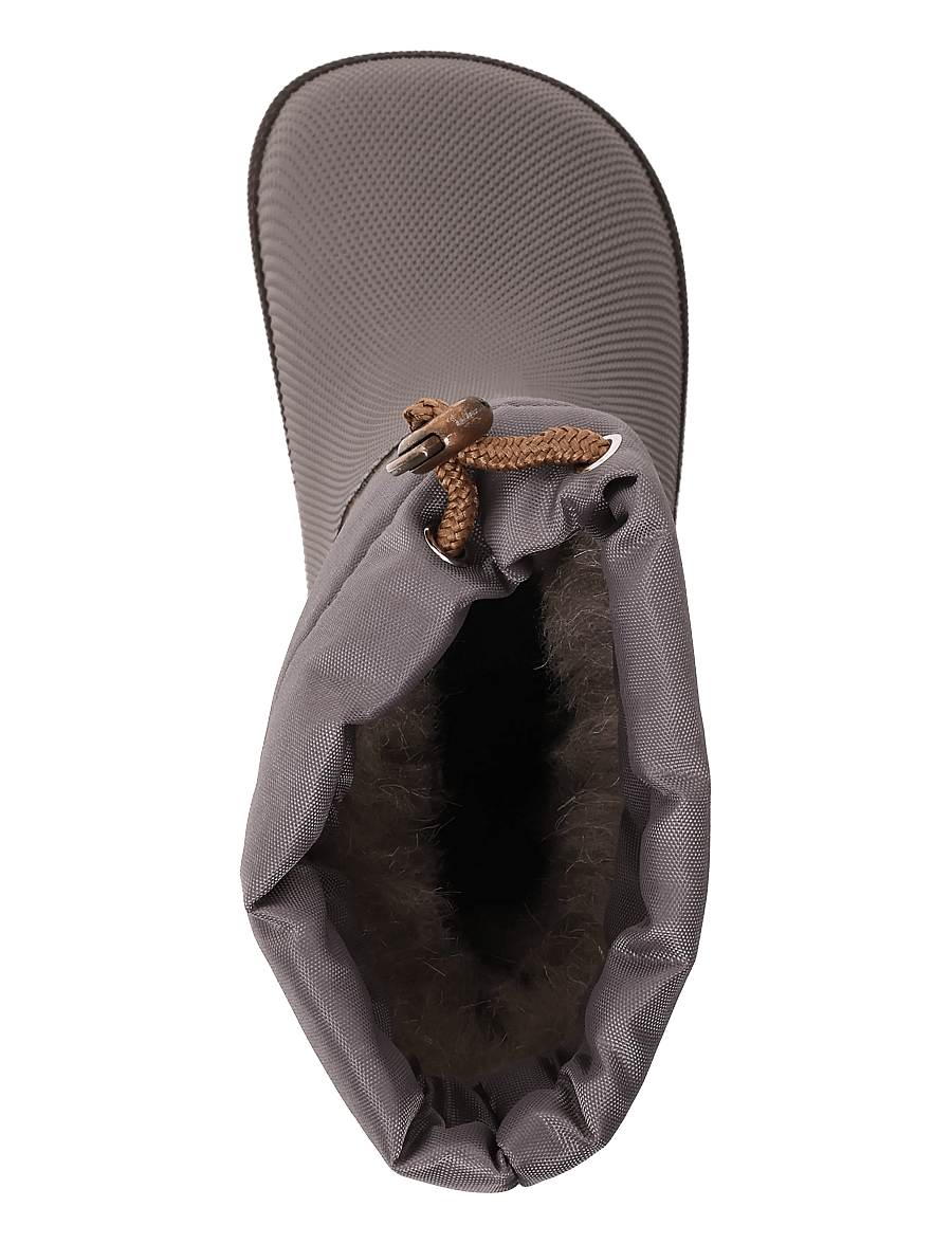 mikk-line - Wellies Winter Merged - Barefoot - gummistøvler med for - leaf aop - 3