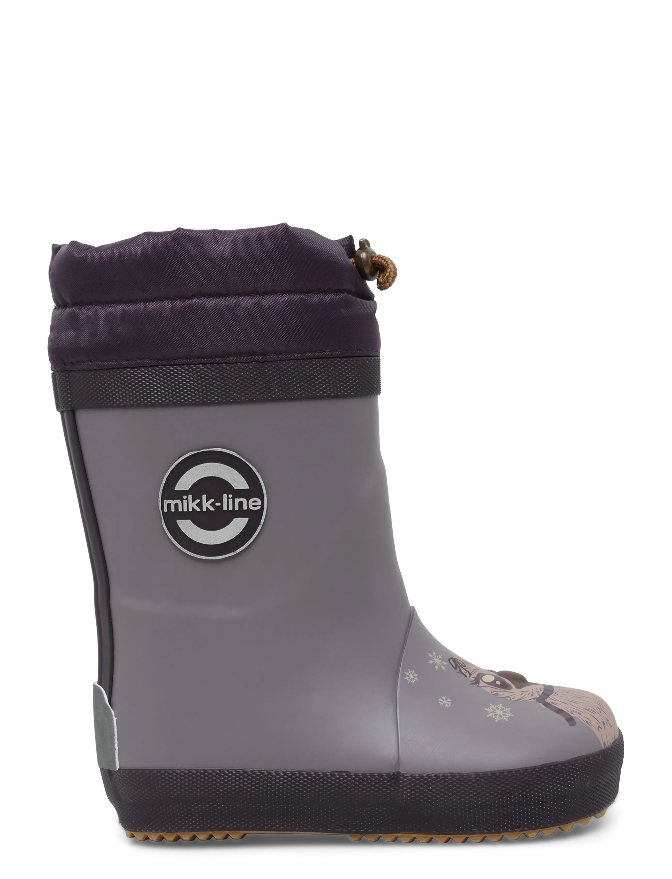 mikk-line - Wellies Winter 3D - Barefoot - shark - 2
