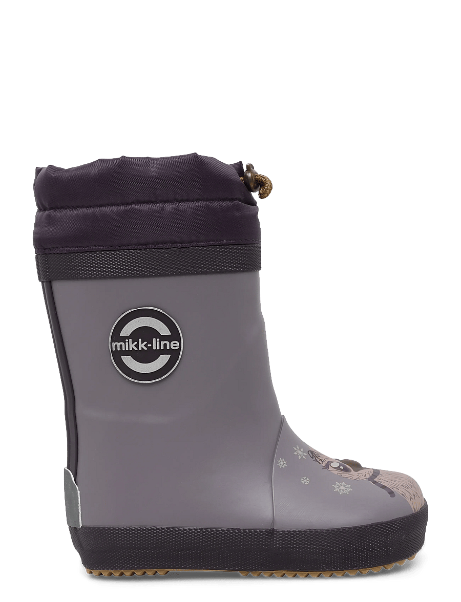 mikk-line - Wellies Winter 3D - Barefoot - shark - 2