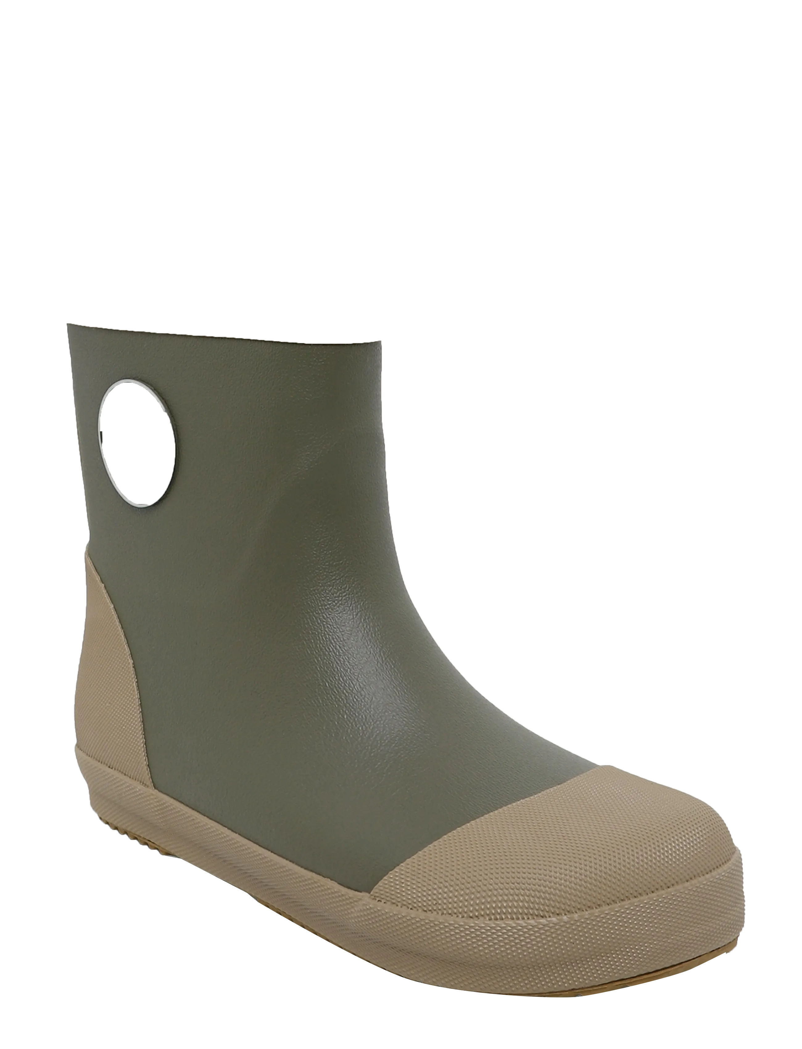 mikk-line Wellies Winter mix - Barefoot - Gummistøvler - DUSTY OLIVE / khaki/green