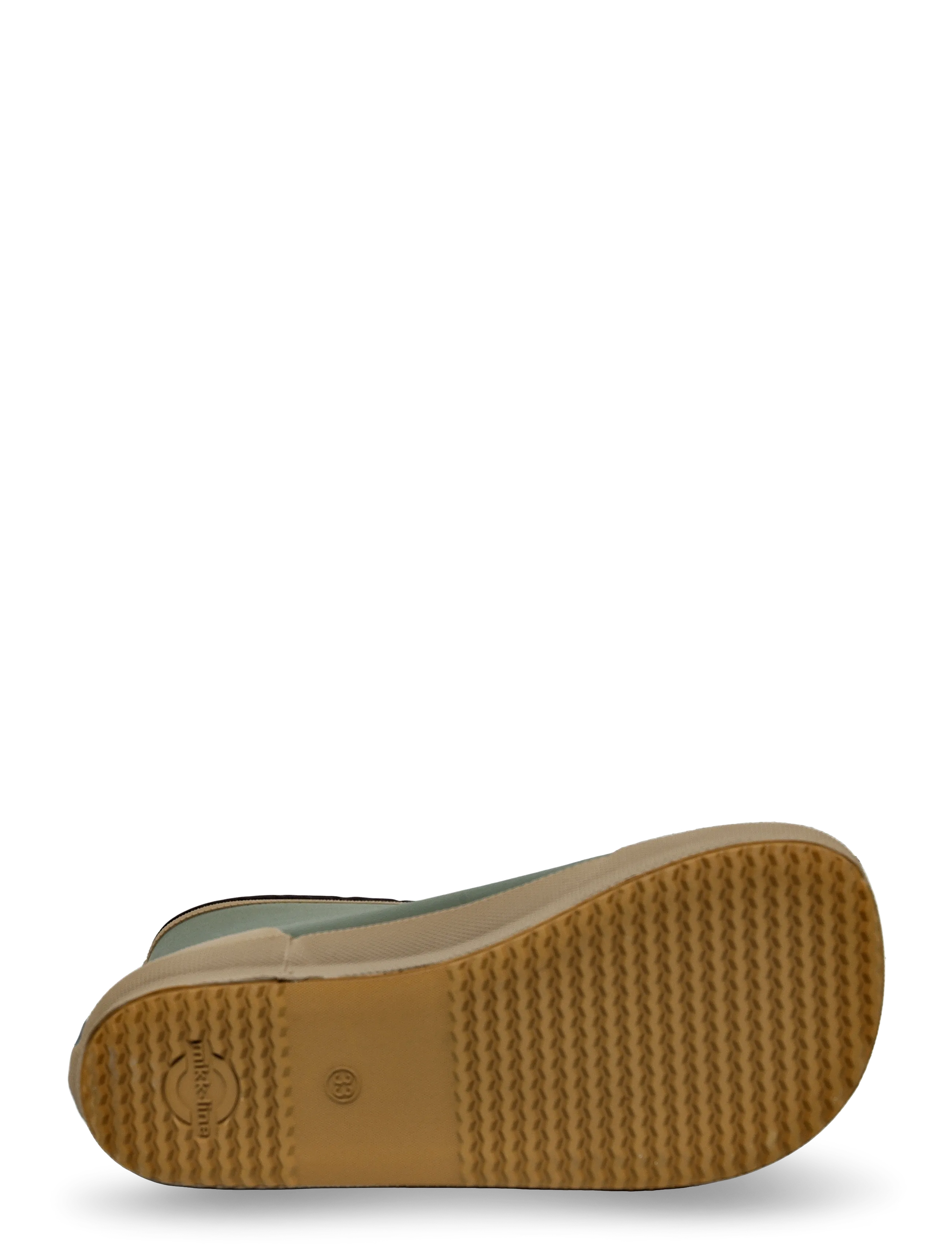 mikk-line - Wellies Winter mix - Barefoot - gummistøvler med for - dusty olive - 3