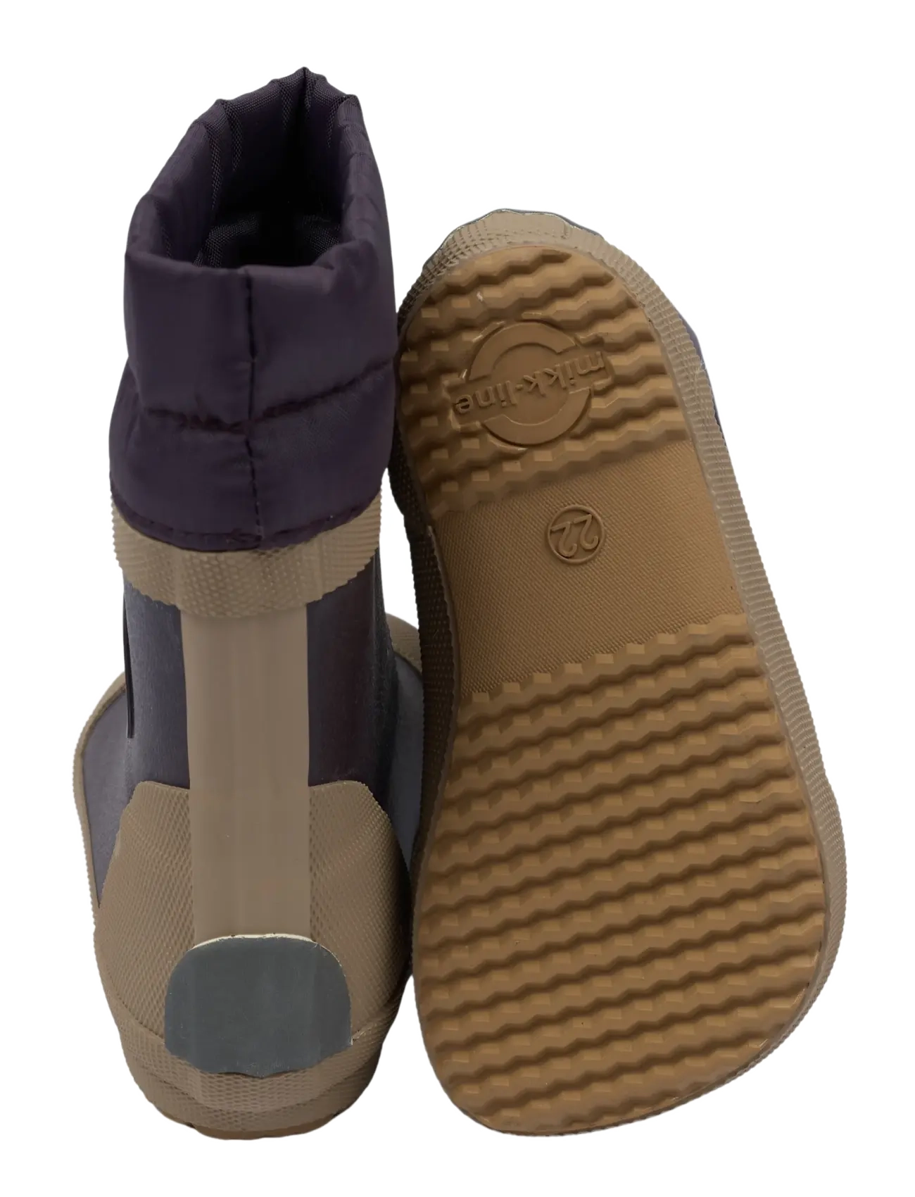 mikk-line - Wellies Winter mix - Barefoot - plum perfect - 2