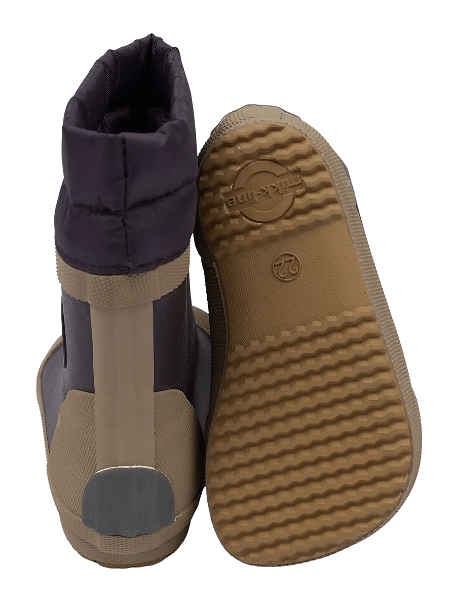 mikk-line - Wellies Winter mix - Barefoot - plum perfect - 2