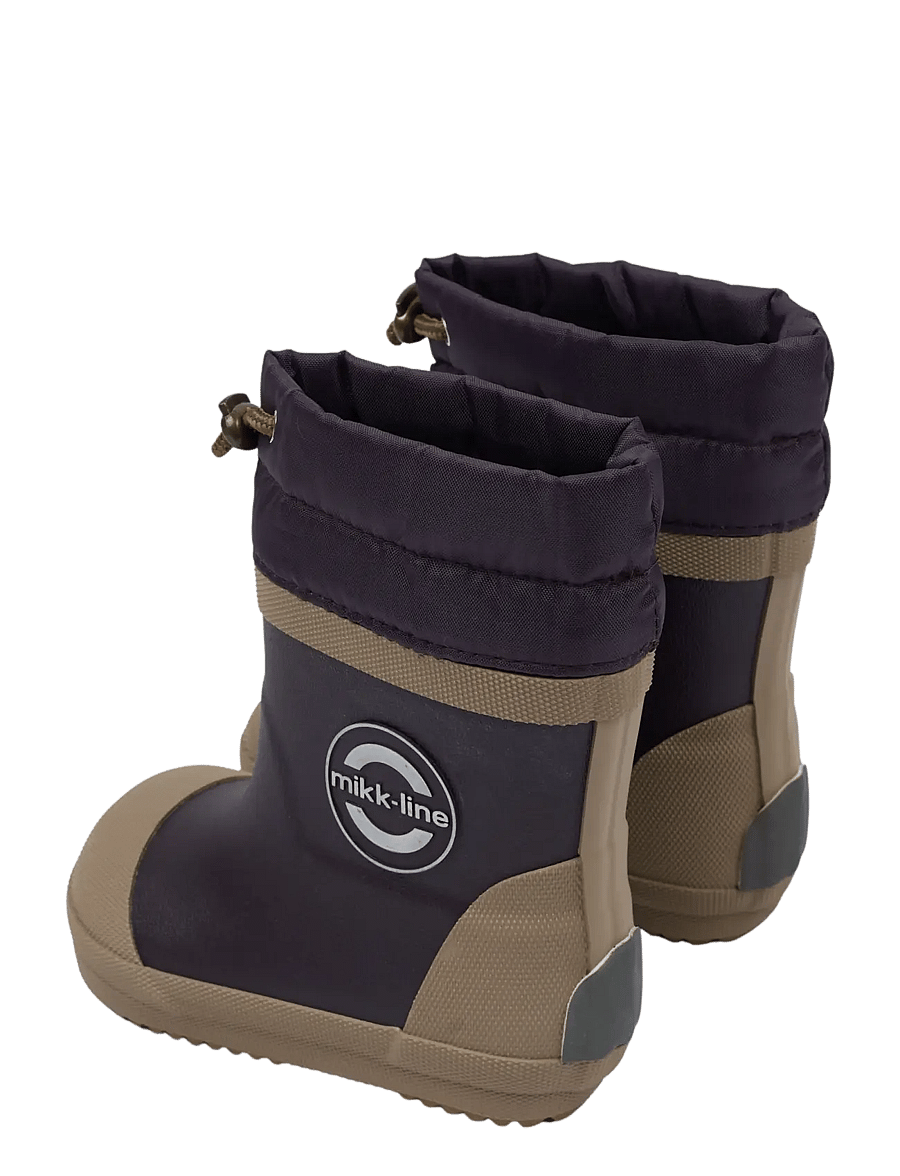 mikk-line - Wellies Winter mix - Barefoot - plum perfect - 3