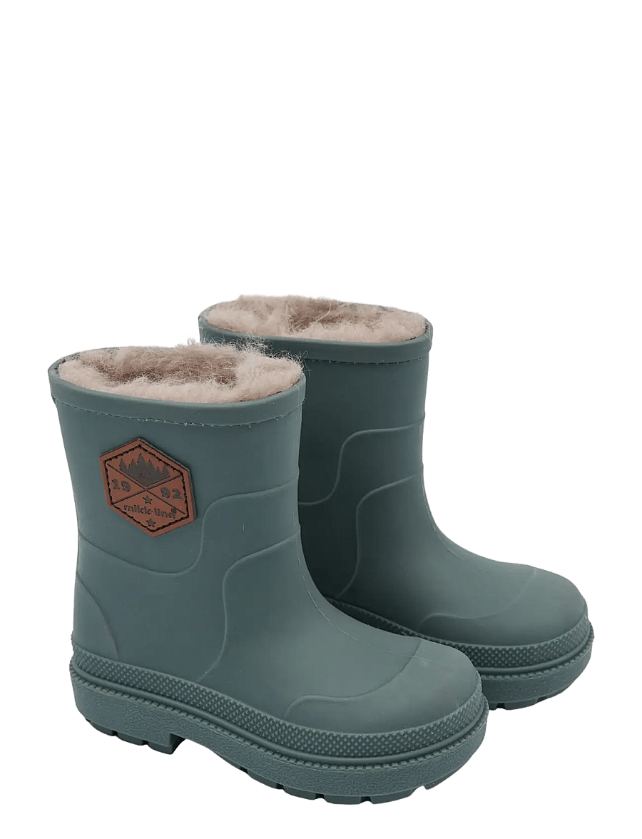 mikk-line - Wellies Winter TPE - gefütterte gummistiefel - sedona sage - 0