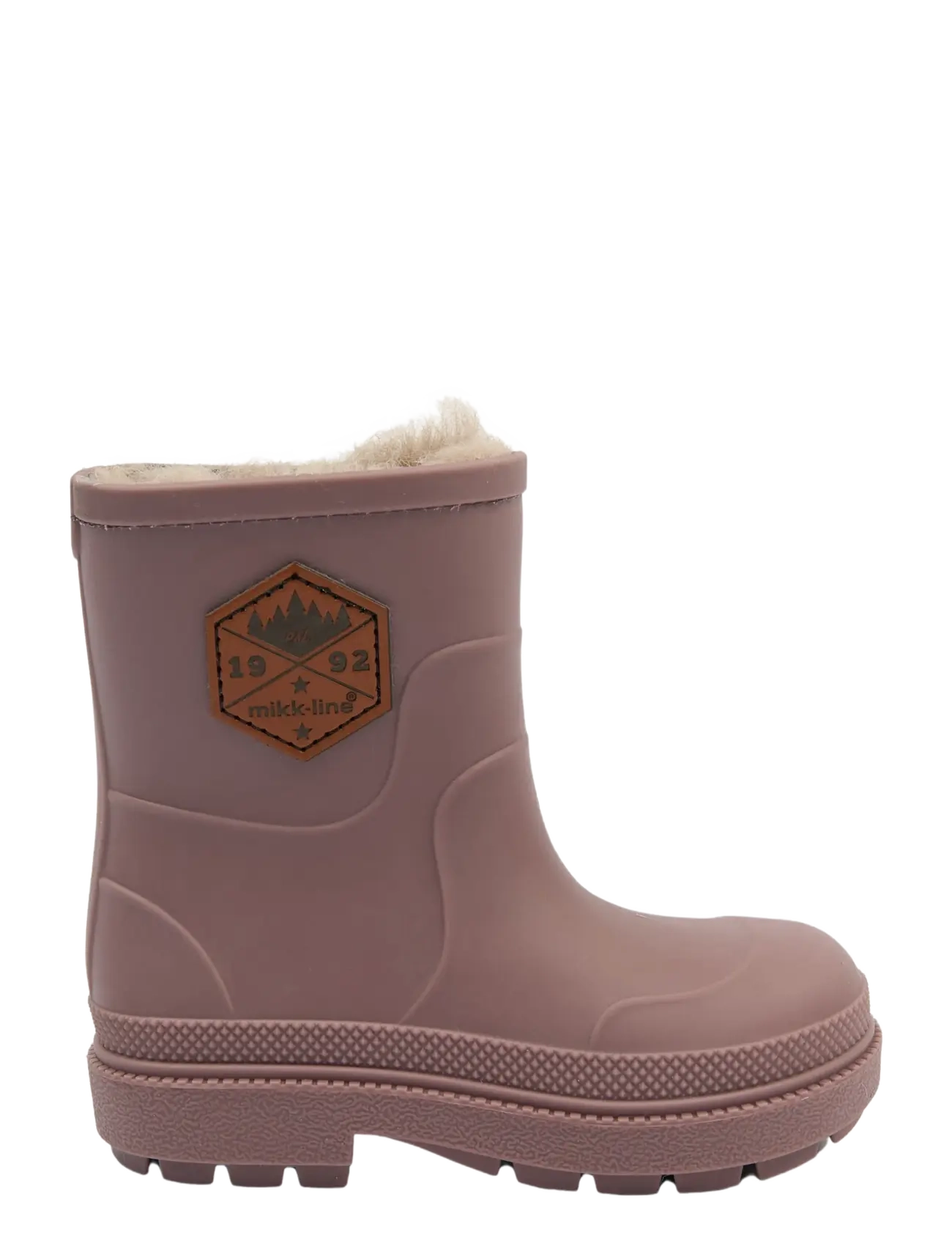 mikk-line - Wellies Winter TPE - gefütterte gummistiefel - twilight mauve - 1