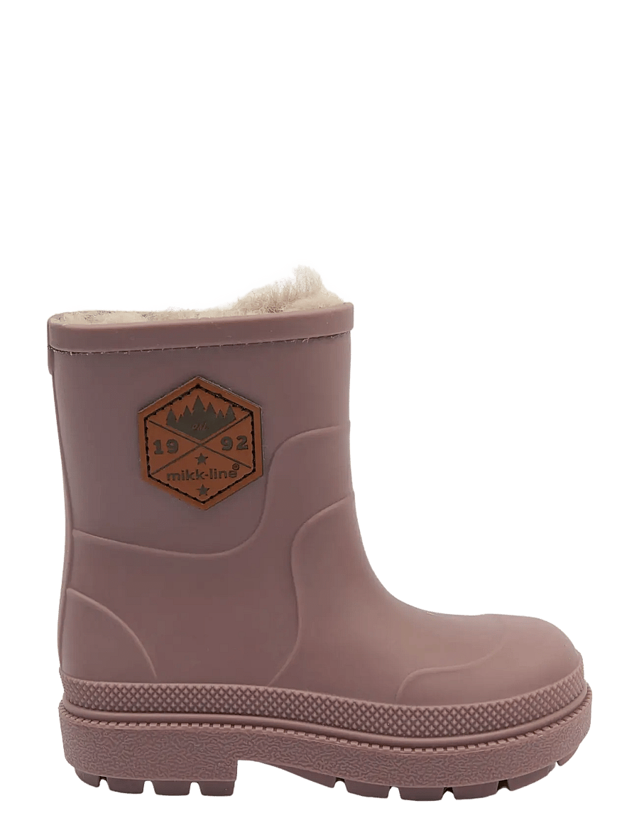 mikk-line - Wellies Winter TPE - gefütterte gummistiefel - twilight mauve - 1