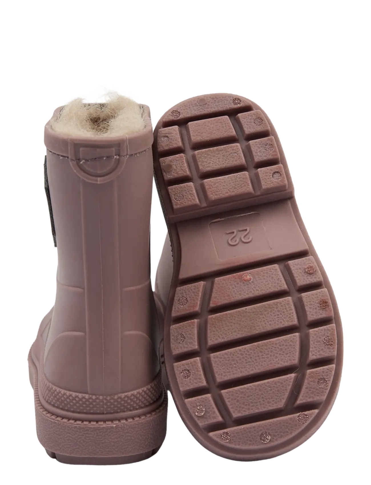 mikk-line - Wellies Winter TPE - gefütterte gummistiefel - twilight mauve - 2