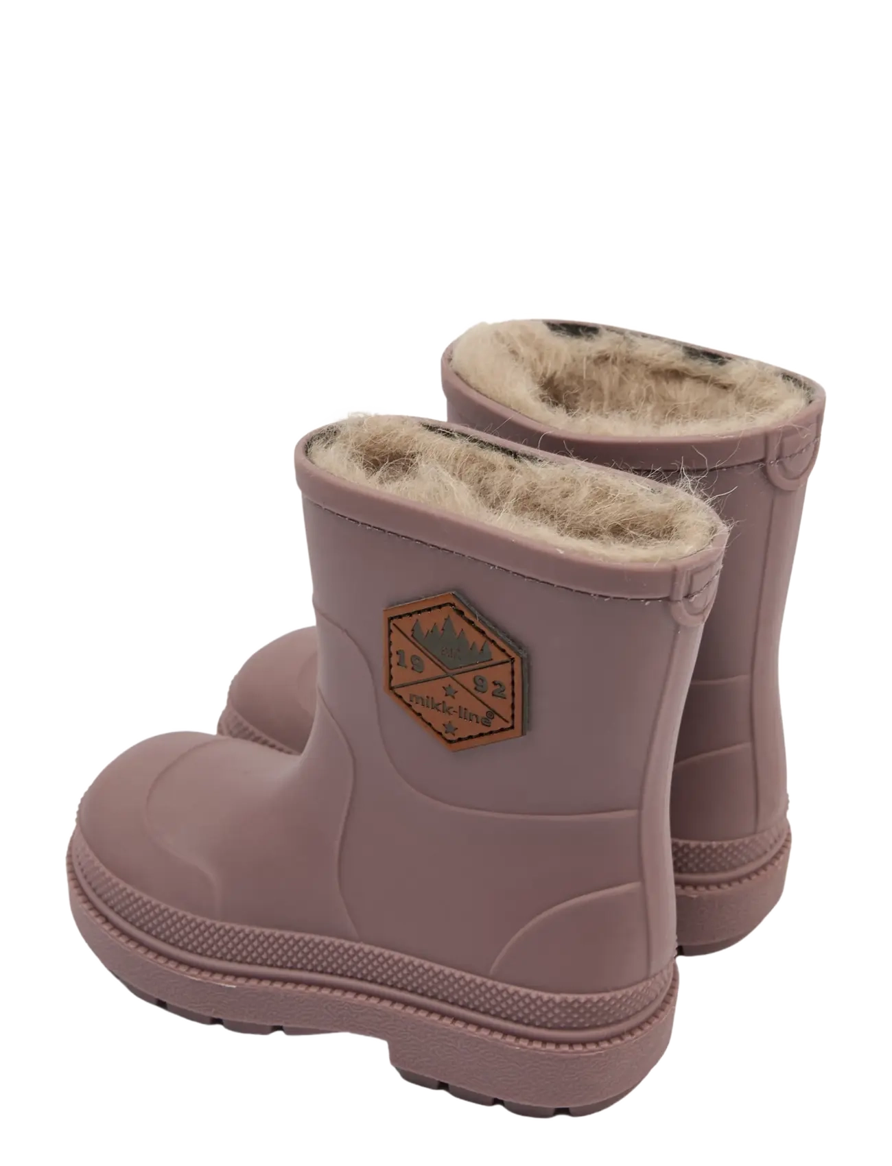 mikk-line - Wellies Winter TPE - gefütterte gummistiefel - twilight mauve - 3