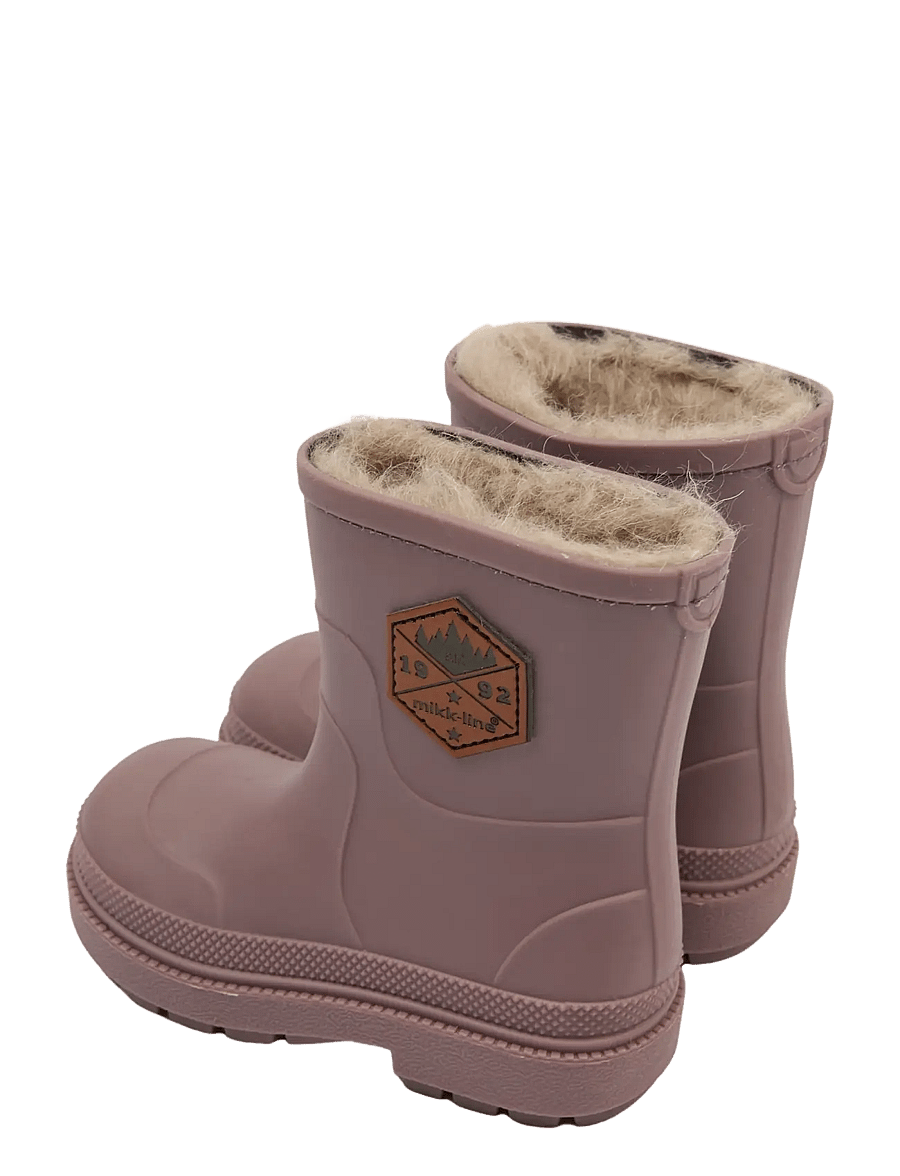 mikk-line - Wellies Winter TPE - gefütterte gummistiefel - twilight mauve - 3